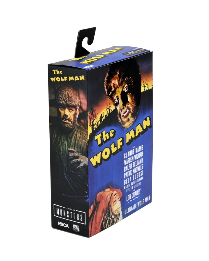BUY THE WOLF MAN - UNIVERSAL MONSTERS 7" ACTION FIGURE | NECA ONLINE AU