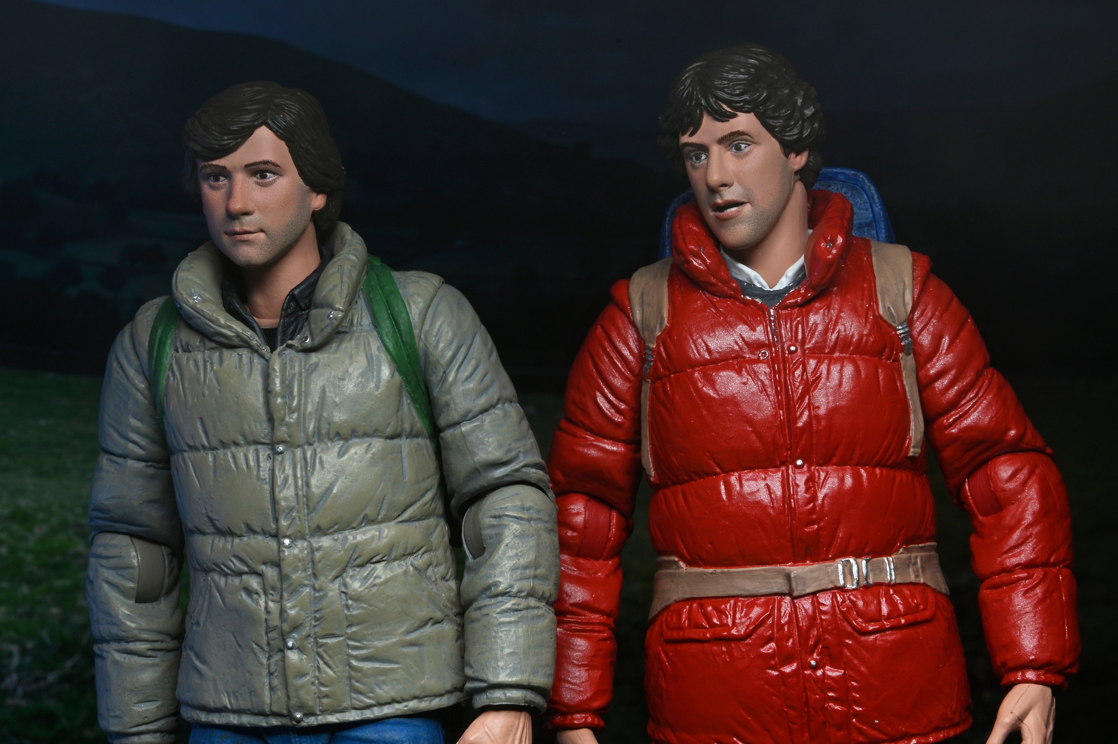 AN AMERICAN WEREWOLF IN LONDON - JACK AND DAVID 2 PACK - 7" SCALE ACTION FIGURES