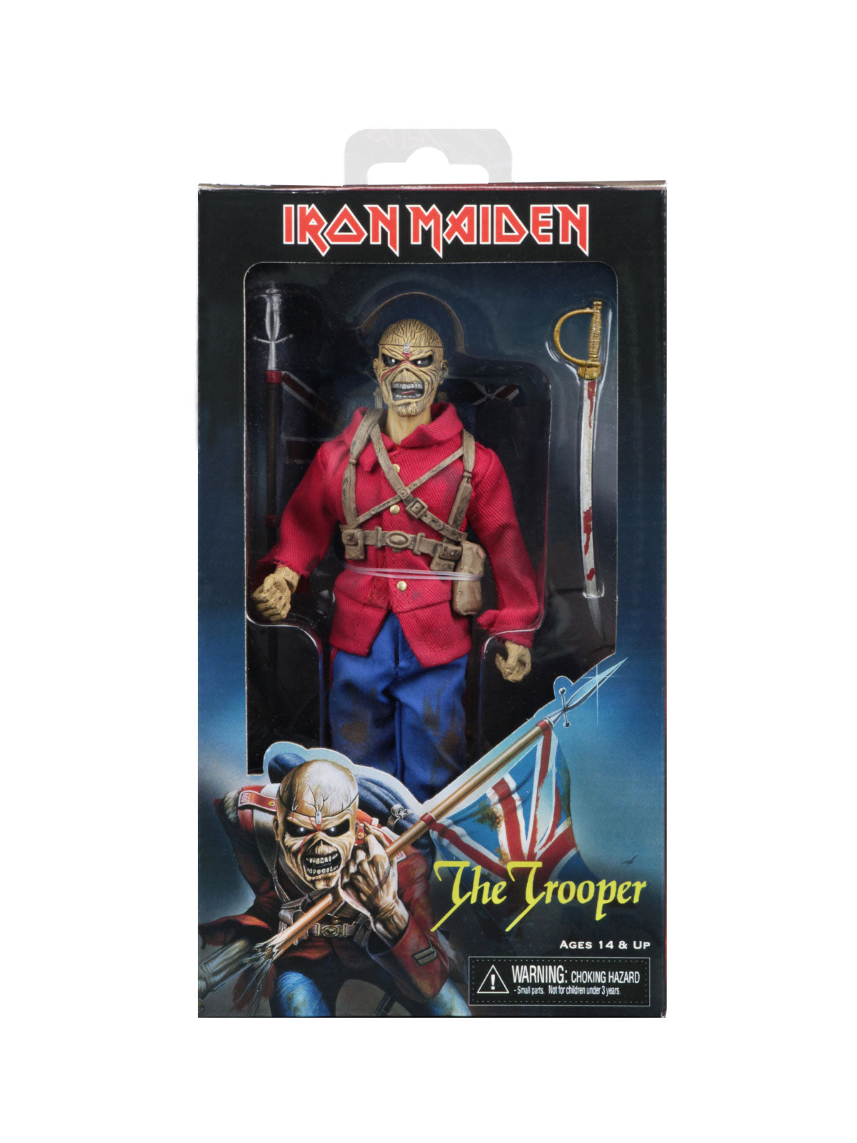 BUY IRON MAIDEN EDDIE - TROOPER 8" CLOTHED FIGURE | NECA ONLINE AU