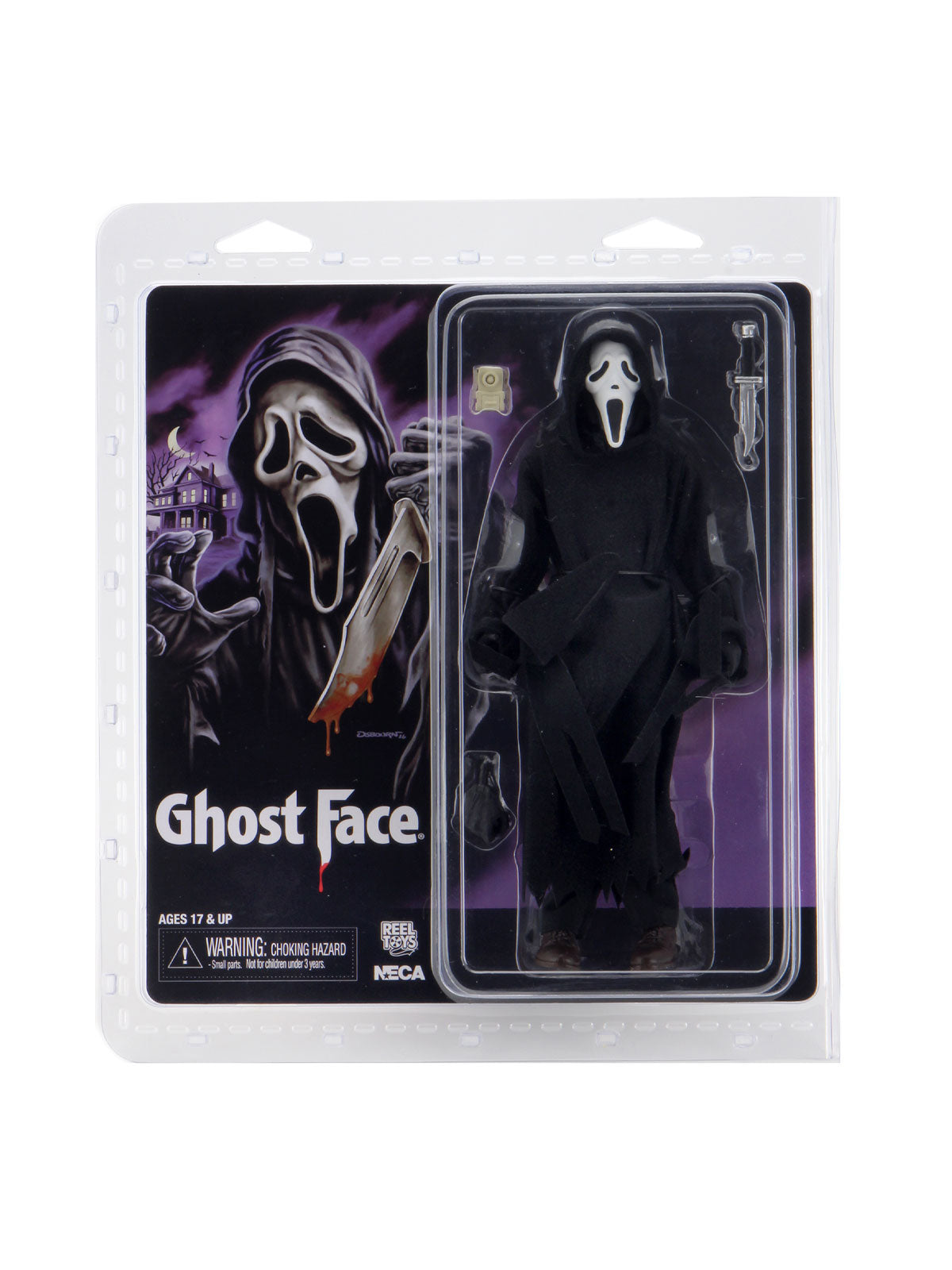 BUY SCREAM! GHOST FACE 8" CLOTHED ACTION FIGURE | NECA ONLINE AU