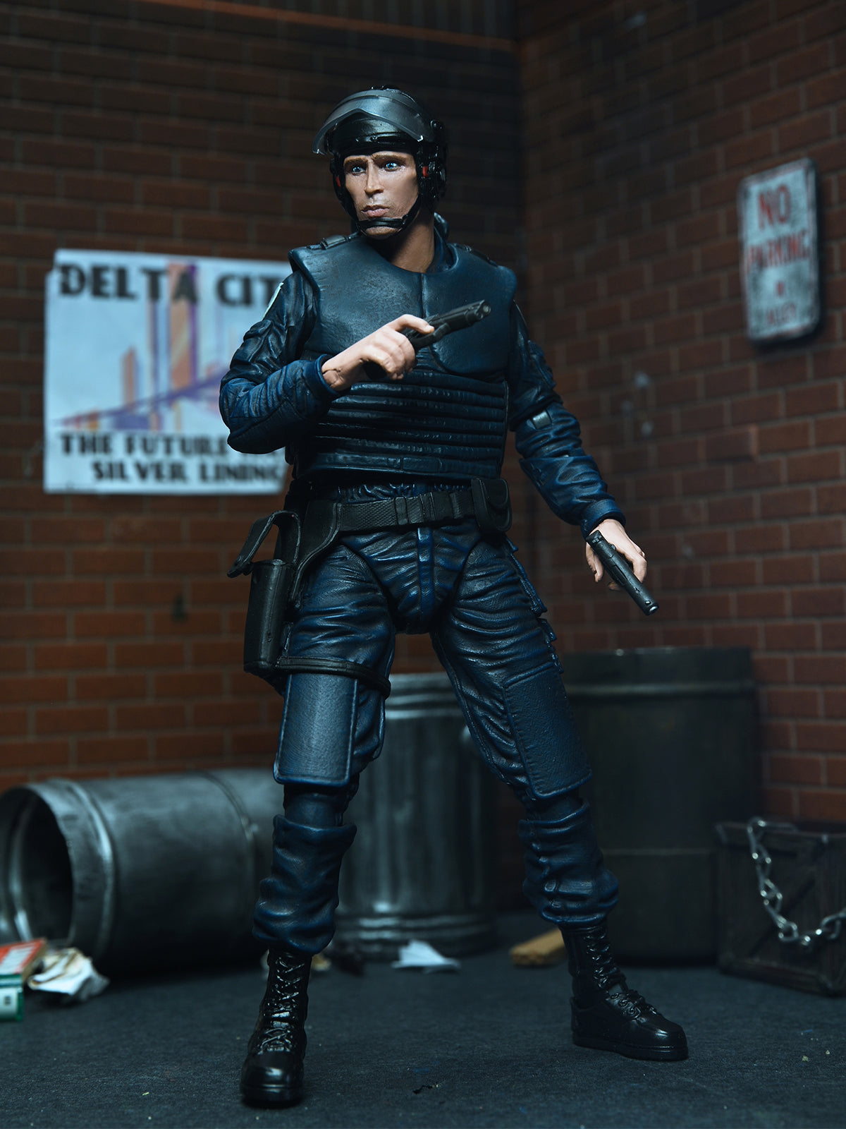 BUY NOW ROBOCOP ULTIMATE ALEX MURPHY (COP UNIFORM) 7" SCALE ACTION FIGURE | NECA ONLINE