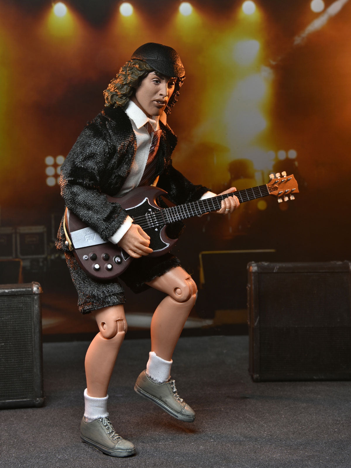 BUY AC/DC - ANGUS YOUNG HIGHWAY TO HELL 8" CLOTHED ACTION FIGURE | NECA ONLINE AU