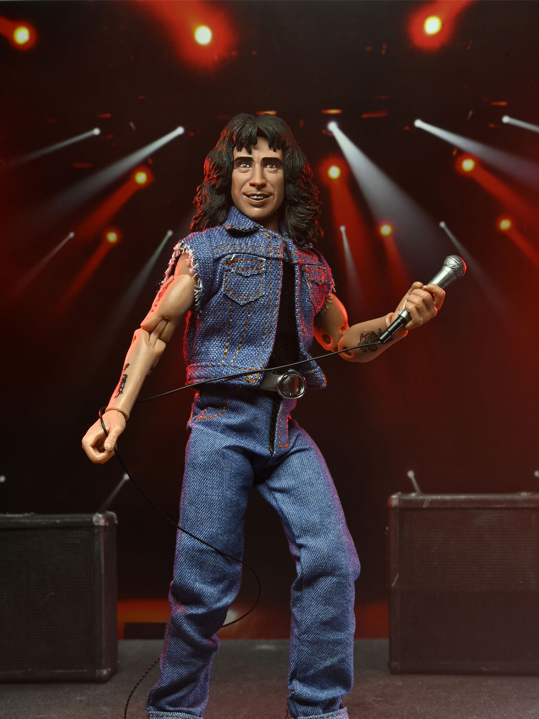 BUY AC/DC - BON SCOTT 8" CLOTHED ACTION FIGURE | NECA ONLINE AU