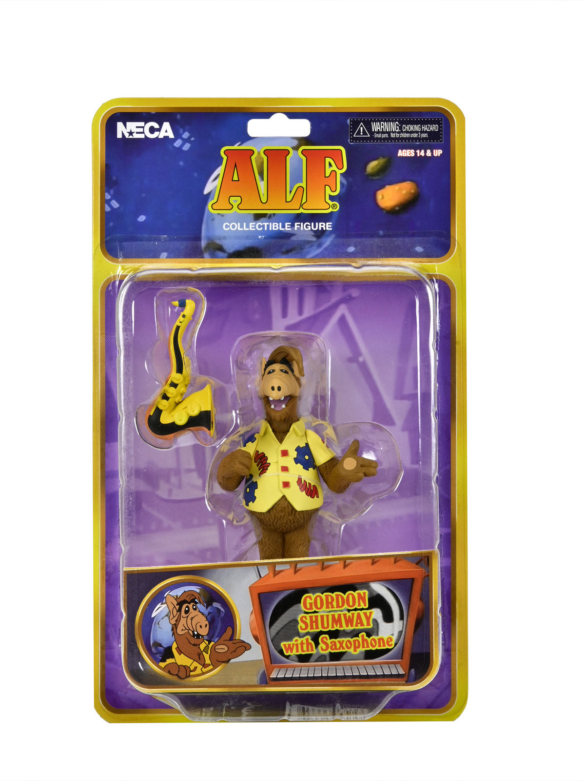 BUY ALF - TOONY CLASSIC WITH SAXOPHONE 6" ACTION FIGURE | NECA ONLINE AU