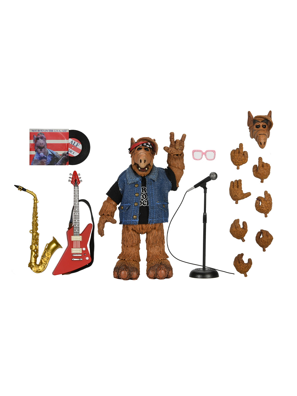 BUY NOW - ALF - ULTIMATE BORN TO ROCK ALF - 7" SCALE ACTION FIGURE | NECA ONLINE AU