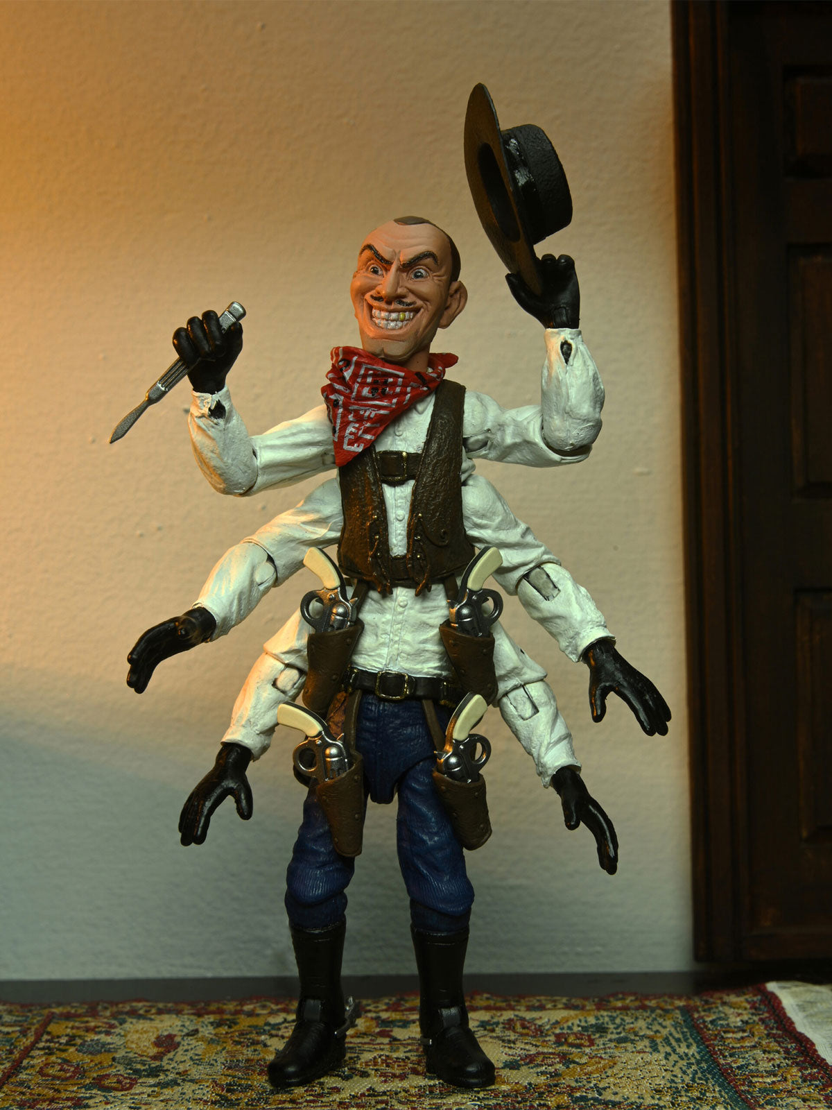 BUY PUPPET MASTER - ULTIMATE SIX-SHOOTER & JESTER 2 PACK 7" ACTION FIGURES | NECA ONLINE AU