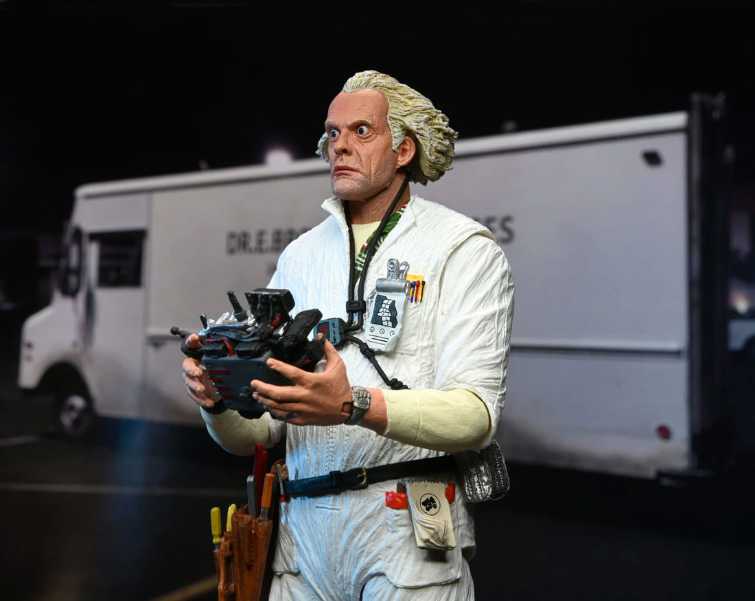 BUY BACK TO THE FUTURE - ULTIMATE DOC BROWN 7" ACTION FIGURE | NECA ONLINE AU