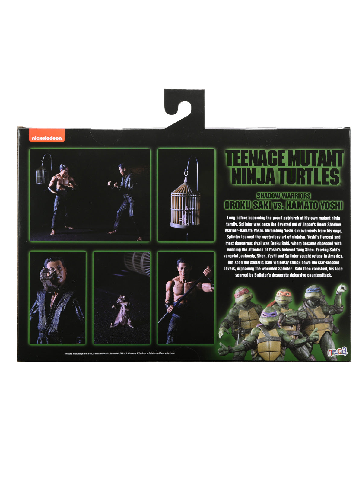 BUY TMNT 1990 MOVIE - SHADOW WARRIORS 2 PACK - 7" ACTION FIGURES | NECA ONLINE AU