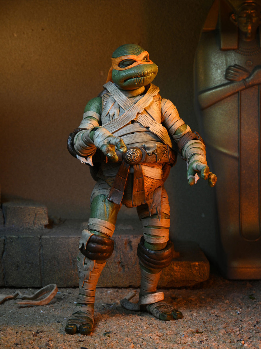 BUY TMNT - MICHELANGELO X ULTIMATE MUMMY UNIVERSAL MONSTERS 7" ACTION FIGURE | NECA ONLINE AU