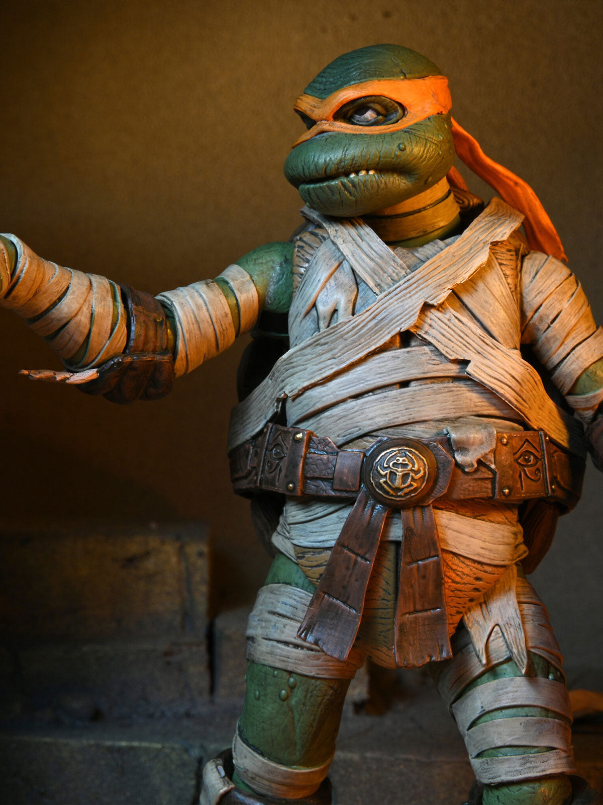 BUY TMNT - MICHELANGELO X ULTIMATE MUMMY UNIVERSAL MONSTERS 7" ACTION FIGURE | NECA ONLINE AU