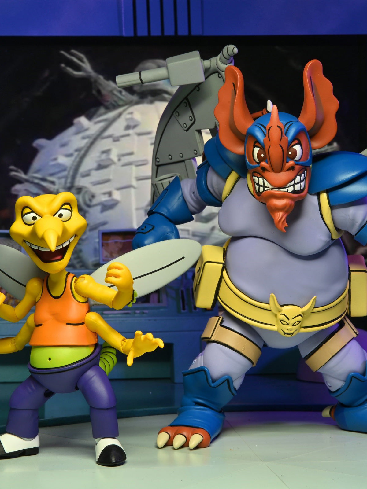 BUY TMNT - WINGNUT AND SCREWLOOSE CARTOON 2 PACK - 7" ACTION FIGURES | NECA ONLINE AU