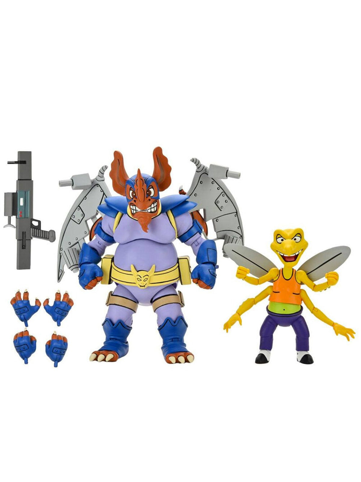 BUY TMNT - WINGNUT AND SCREWLOOSE CARTOON 2 PACK - 7" ACTION FIGURES | NECA ONLINE AU