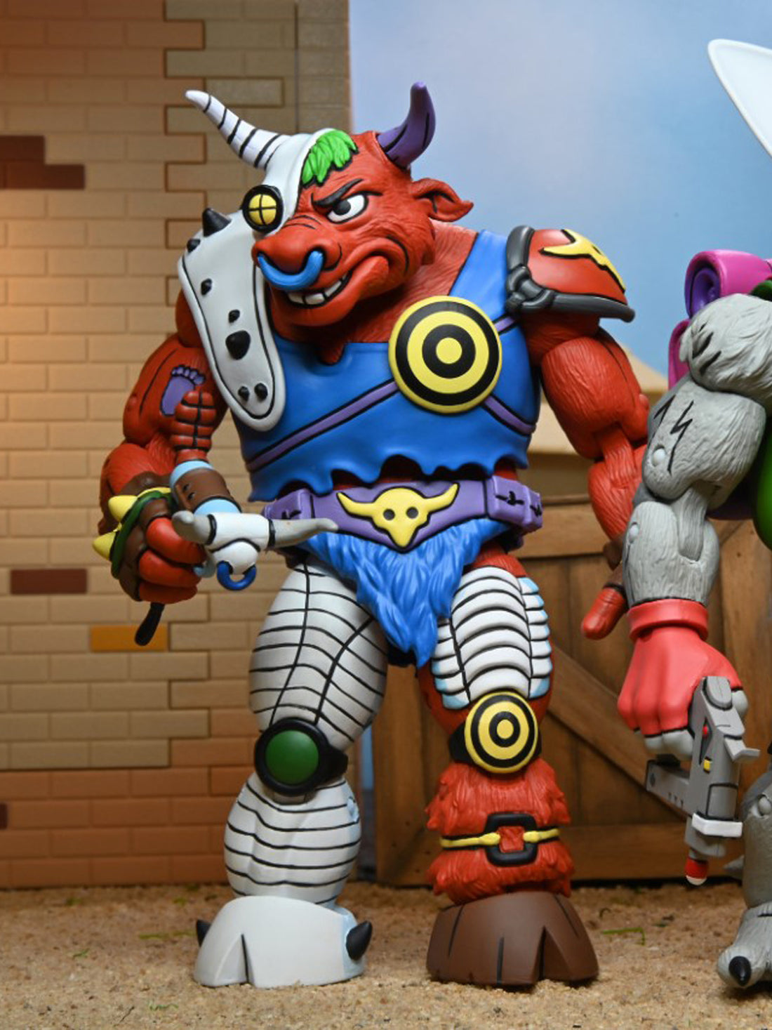 BUY TMNT - DIRTBAG AND GROUNDCHUCK (CARTOON) 2 PACK - 7" ACTION FIGURES | NECA ONLINE AU