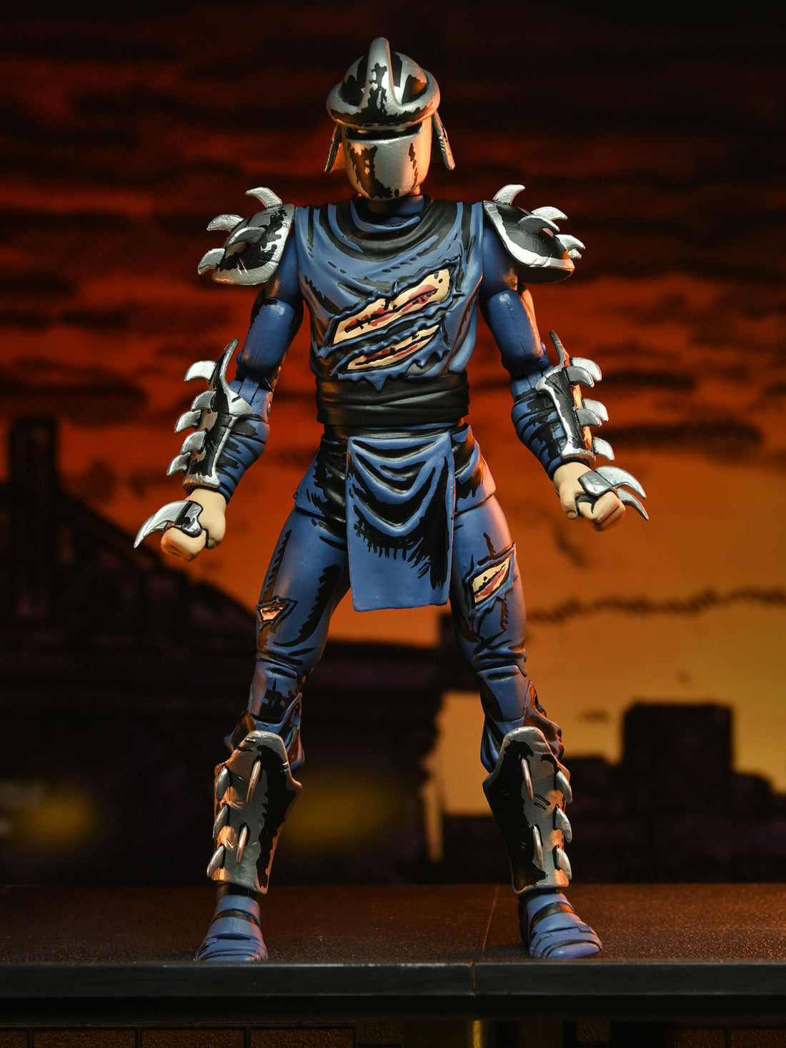 BUY TMNT - BATTLE DAMAGED SHREDDER MIRAGE COMICS 7" ACTION FIGURE | NECA ONLINE AU