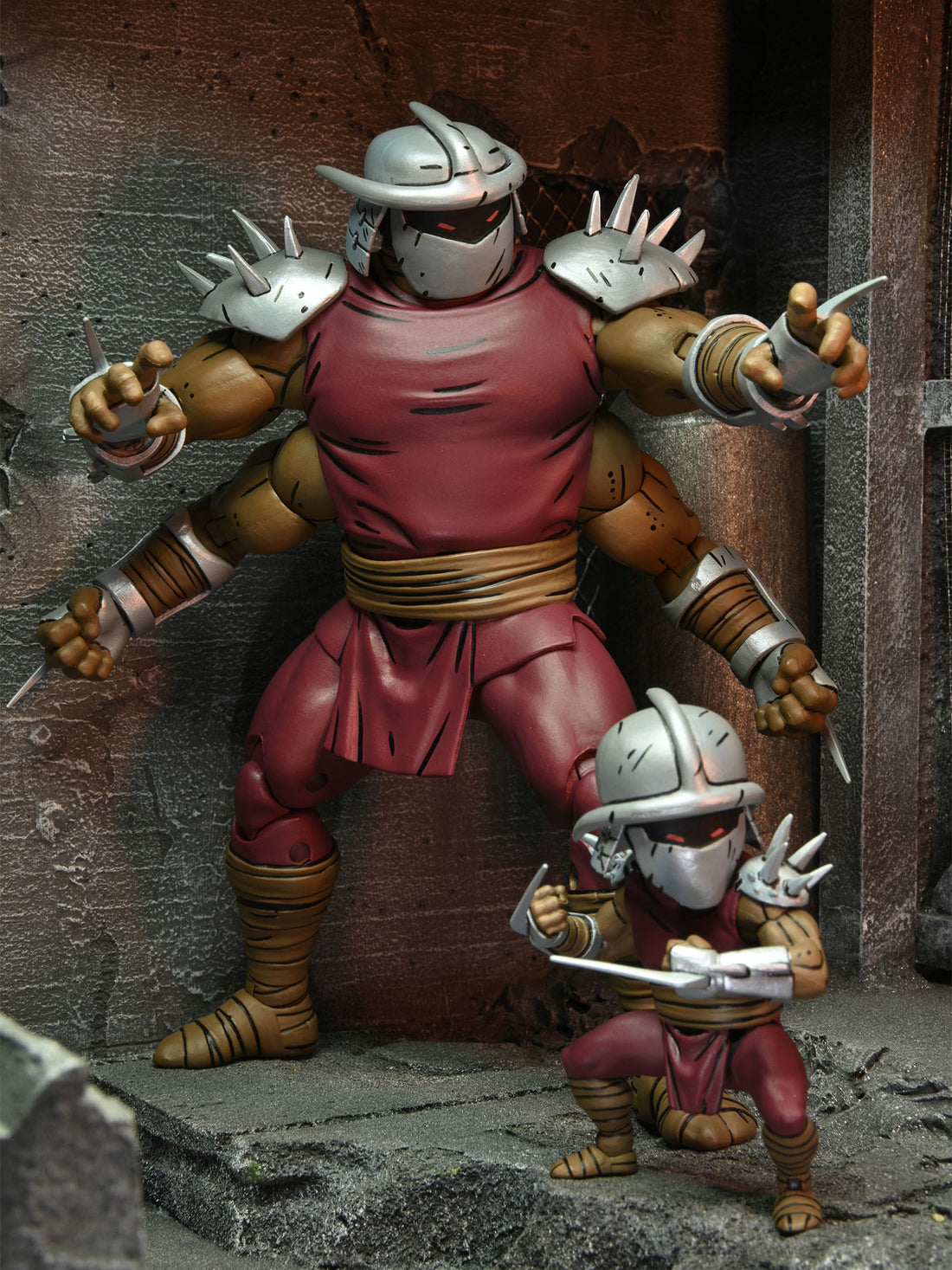 BUY TMNT - SHREDDER CLONE & MINI SHREDDER MIRAGE COMICS 7" ACTION FIGURES | NECA ONLINE AU