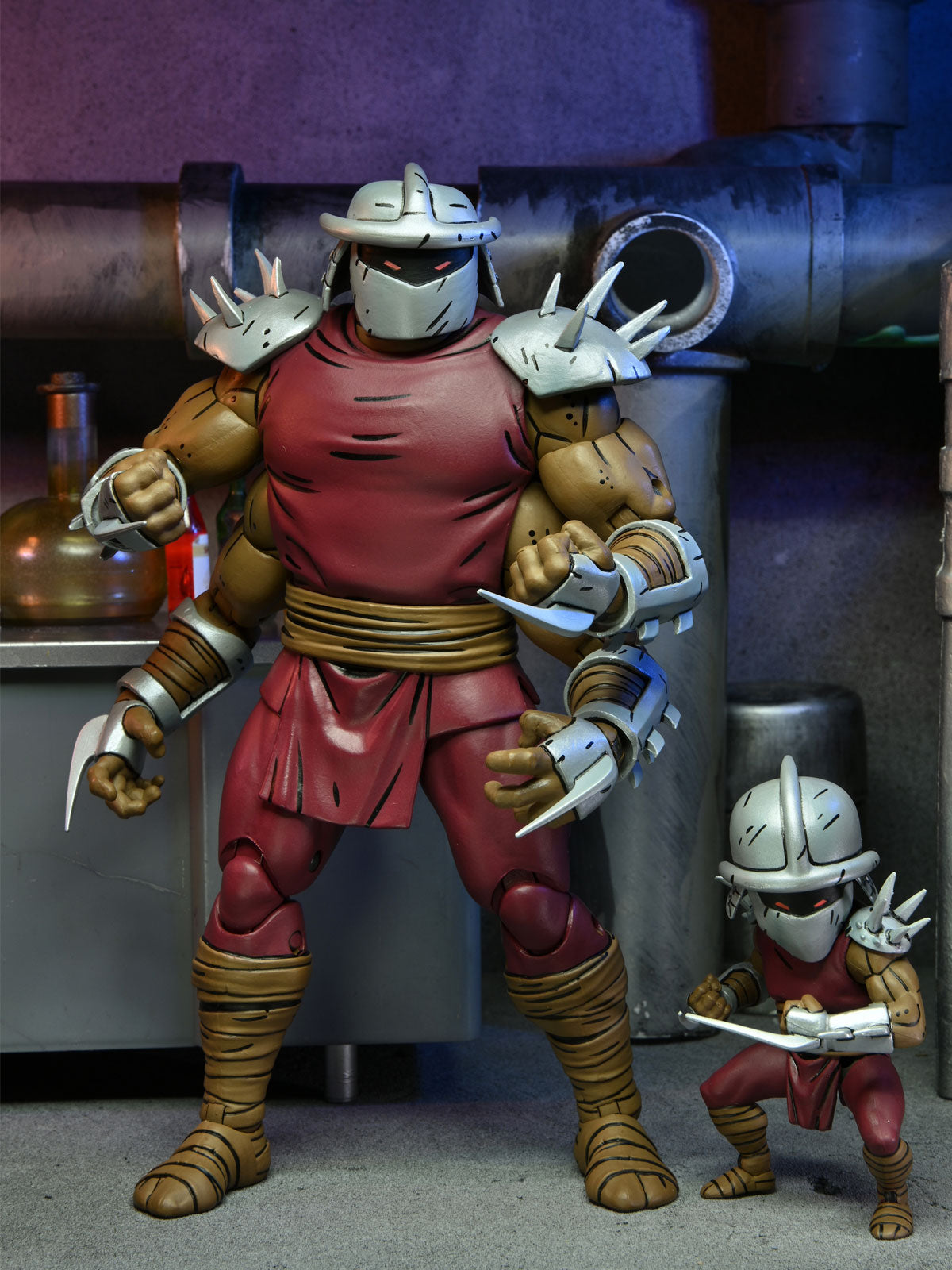 BUY TMNT - SHREDDER CLONE & MINI SHREDDER MIRAGE COMICS 7" ACTION FIGURES | NECA ONLINE AU