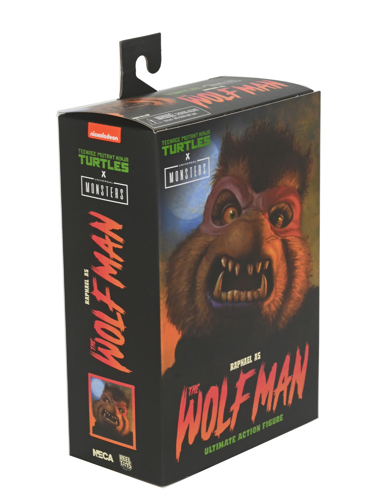BUY NOW - TMNT RAPHAEL AS THE WOLFMAN - UNIVERSAL MONSTERS 7" SCALE ACTION FIGURE |NECA ONLINE