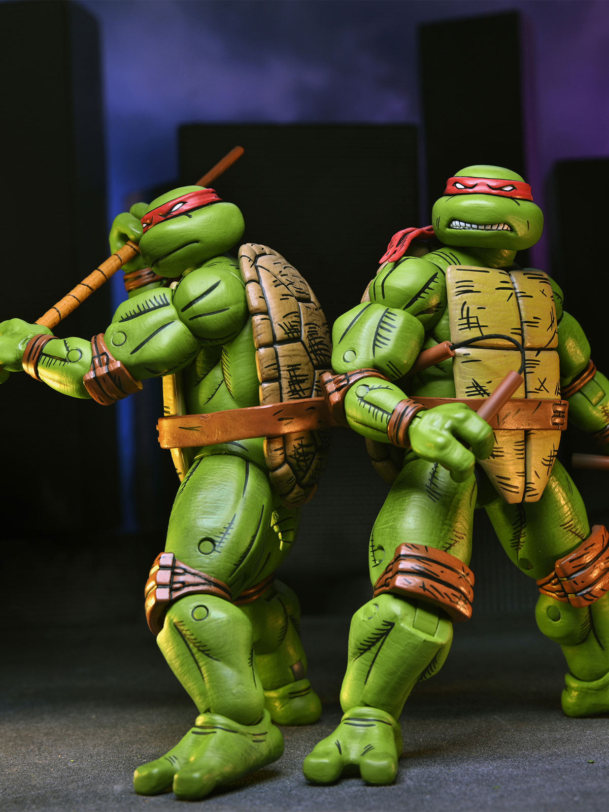 BUY TMNT MIRAGE COMICS RAPHAEL, MICHELANGELO, DONATELLO, LEONARDO 4 PACK - 7" FIGURES | NECA ONLINE AU