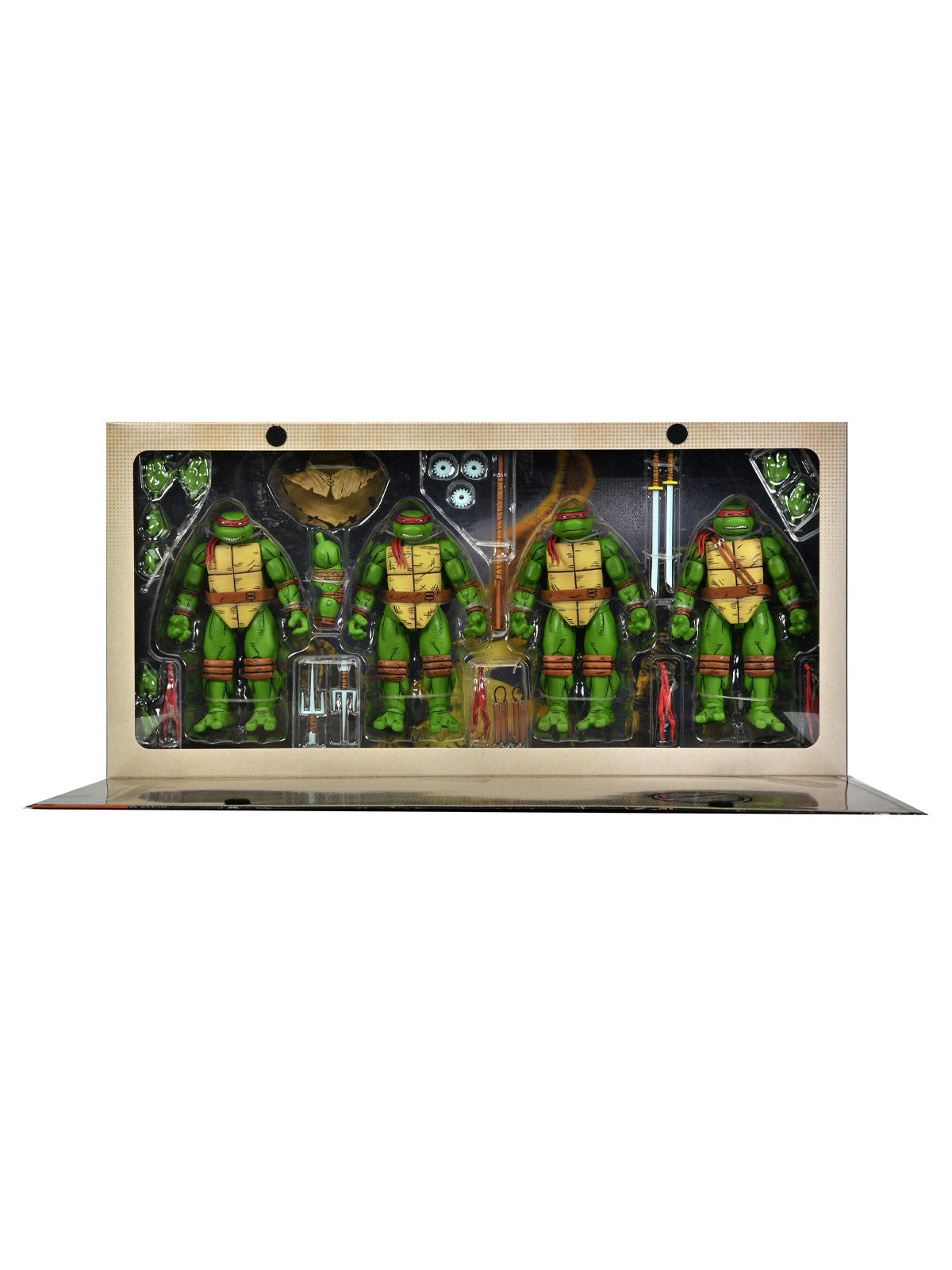 BUY TMNT MIRAGE COMICS RAPHAEL, MICHELANGELO, DONATELLO, LEONARDO 4 PACK - 7" FIGURES | NECA ONLINE AU