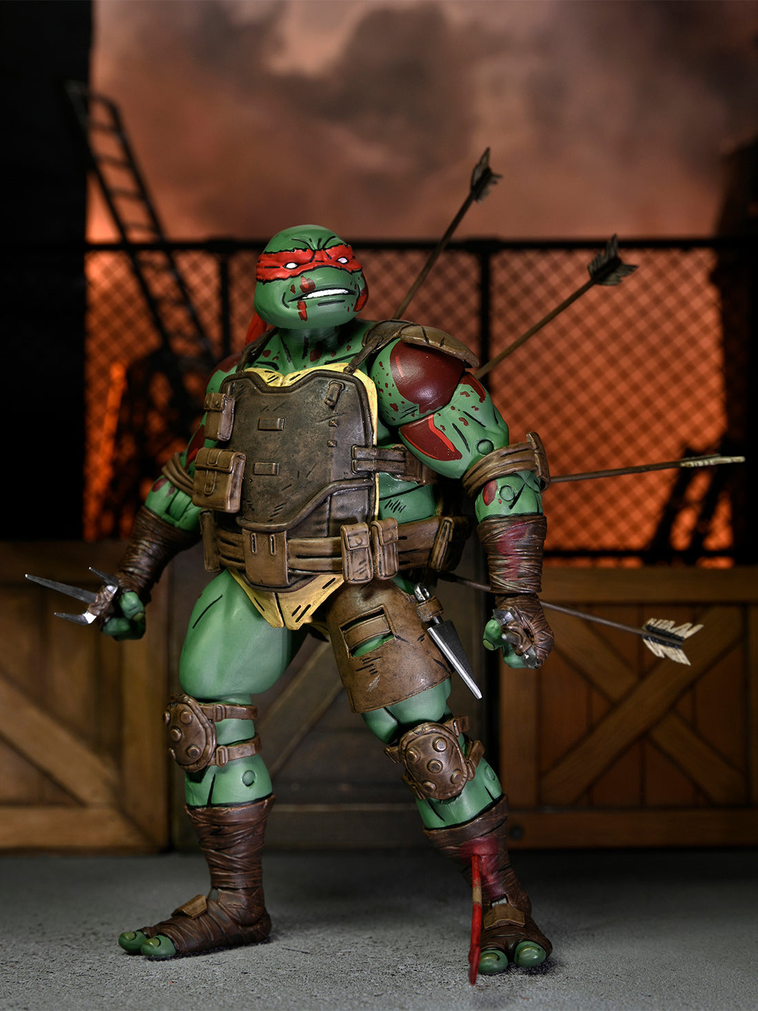 BUY NOW - TMNT ULTIMATE FIRST TO FALL RAPHAEL (THE LAST RONIN) - 7" SCALE ACTION FIGURE | NECA ONLINE