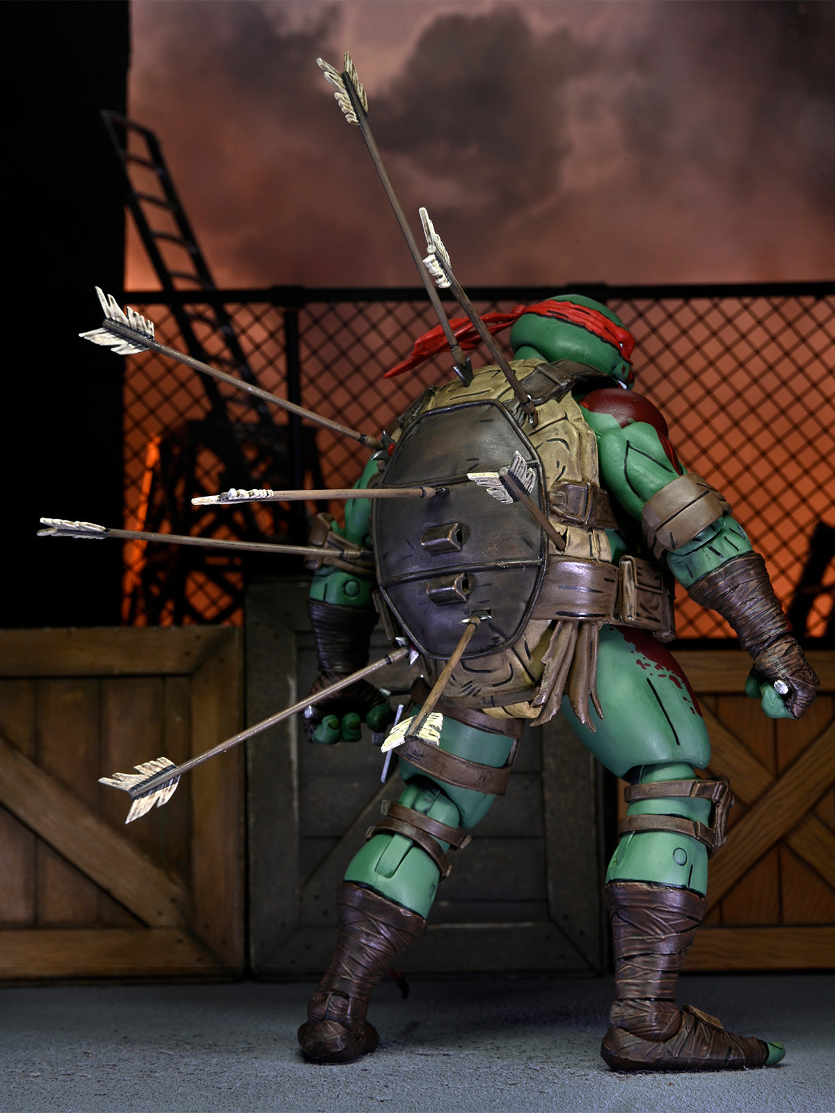 BUY NOW - TMNT ULTIMATE FIRST TO FALL RAPHAEL (THE LAST RONIN) - 7" SCALE ACTION FIGURE | NECA ONLINE
