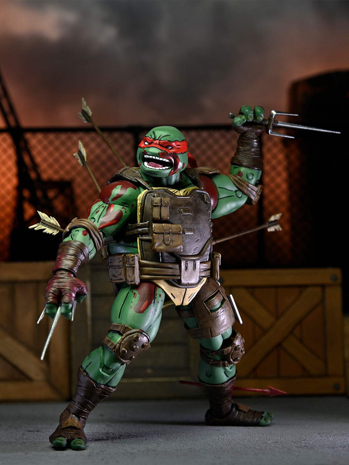 BUY NOW - TMNT ULTIMATE FIRST TO FALL RAPHAEL (THE LAST RONIN) - 7" SCALE ACTION FIGURE | NECA ONLINE