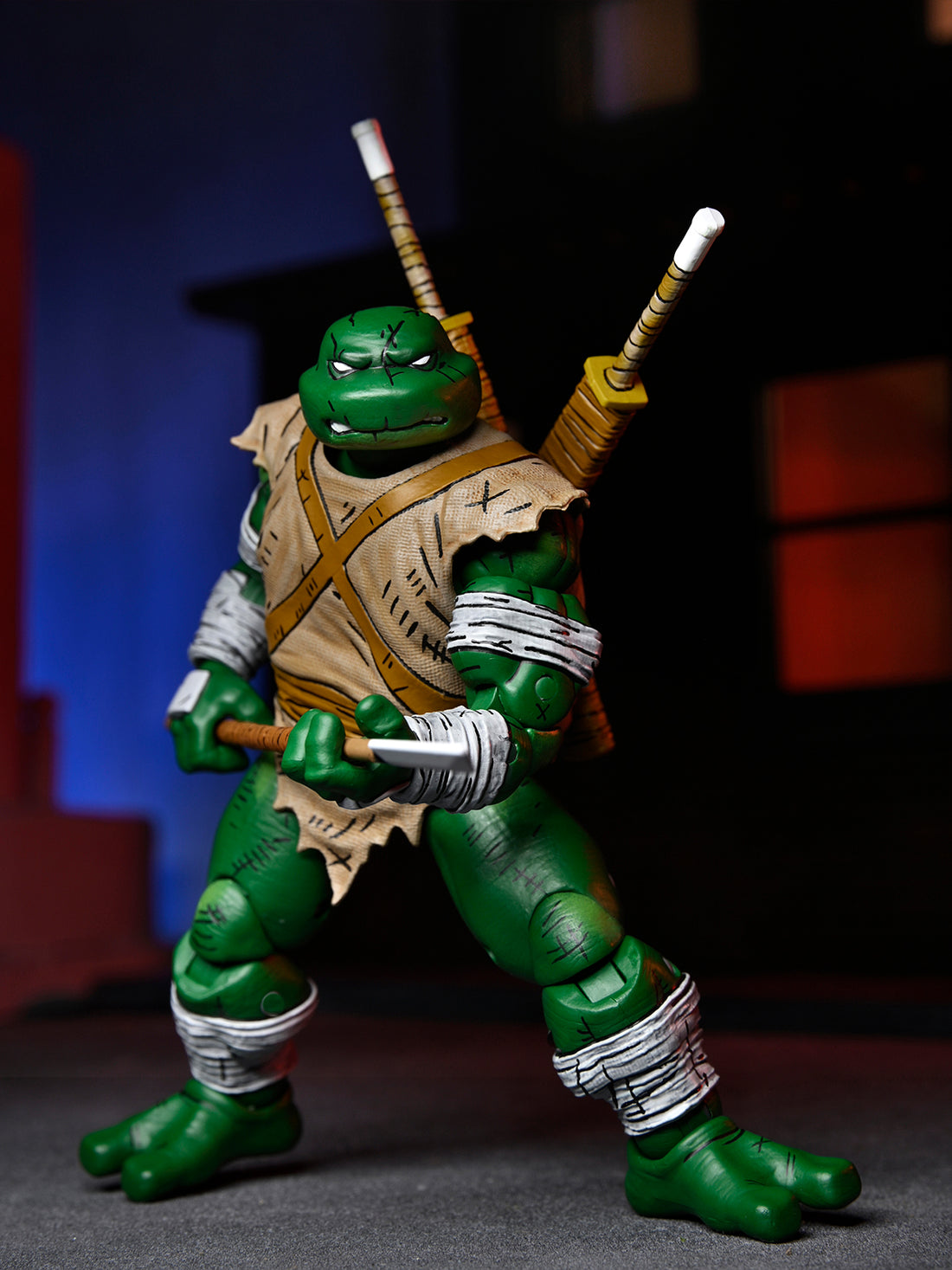BUY NOW - TMNT - MICHELANGELO THE WANDERER (MIRAGE COMICS) - 7" ACTION FIGURE | NECA ONLINE