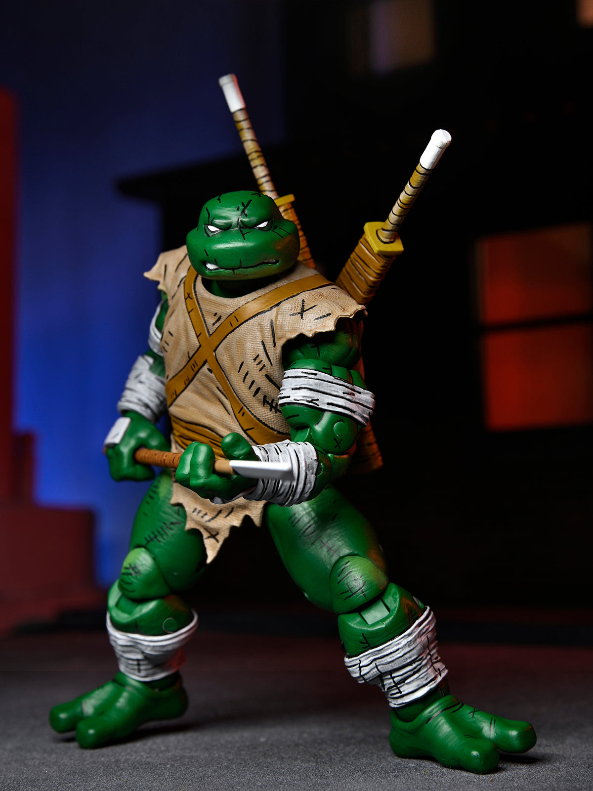 BUY NOW - TMNT - MICHELANGELO THE WANDERER (MIRAGE COMICS) - 7" ACTION FIGURE | NECA ONLINE