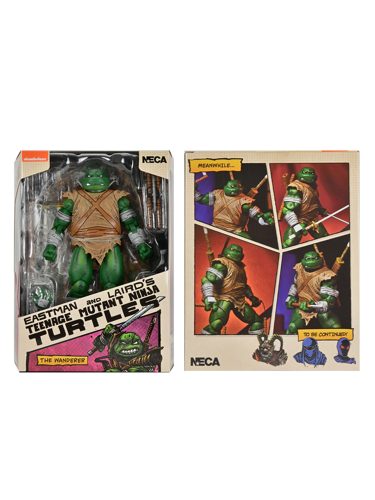 BUY NOW - TMNT - MICHELANGELO THE WANDERER (MIRAGE COMICS) - 7" ACTION FIGURE | NECA ONLINE