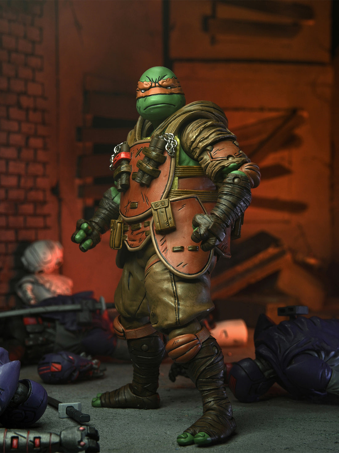 BUY NOW - TMNT THE LAST RONIN - ULTIMATE FLASHBACK MICHELANGELO - 7" SCALE ACTION FIGURE | NECAONLINE AU