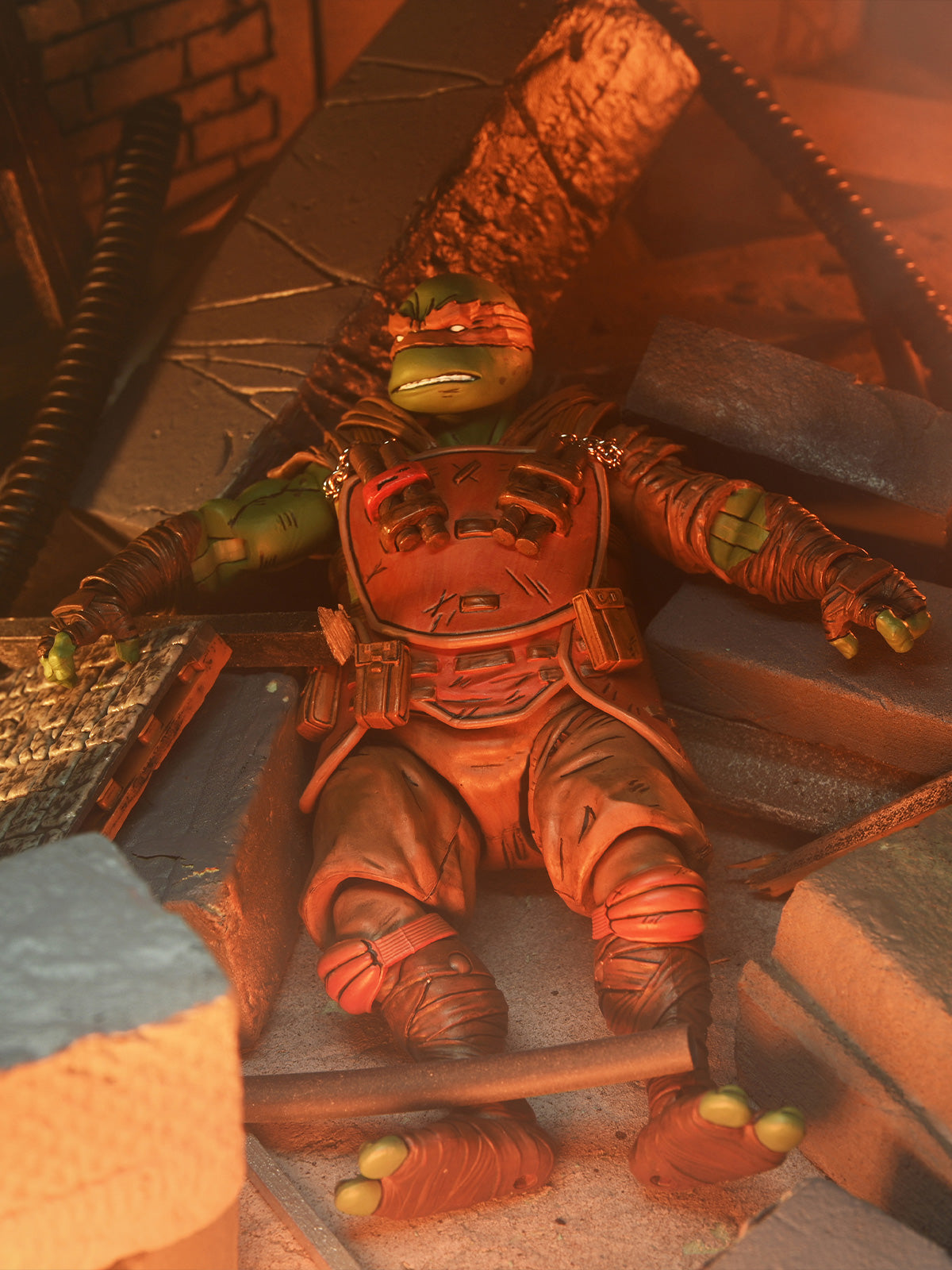 BUY NOW - TMNT THE LAST RONIN - ULTIMATE FLASHBACK MICHELANGELO - 7" SCALE ACTION FIGURE | NECAONLINE AU