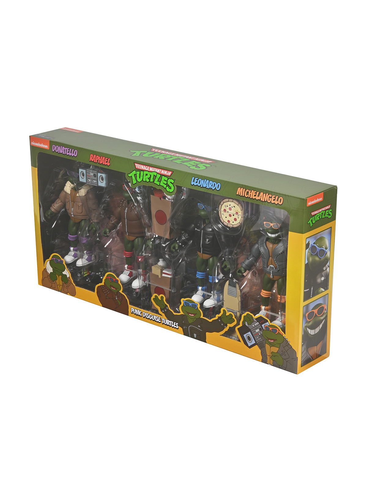 BUY NOW - TMNT (CARTOON) PUNK TURTLES 4 PACK - 7" SCALE ACTION FIGURES | NECA ONLINE