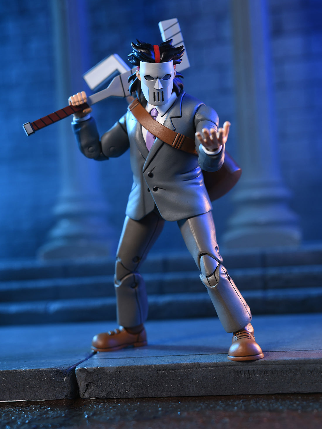 BUY NOW - TMNT BUSINESS SUIT CASEY JONES & SPLIT FOOT SOLDIER - 2 PACK - 7" SCALE ACTION FIGURES | NECA ONLINE AU