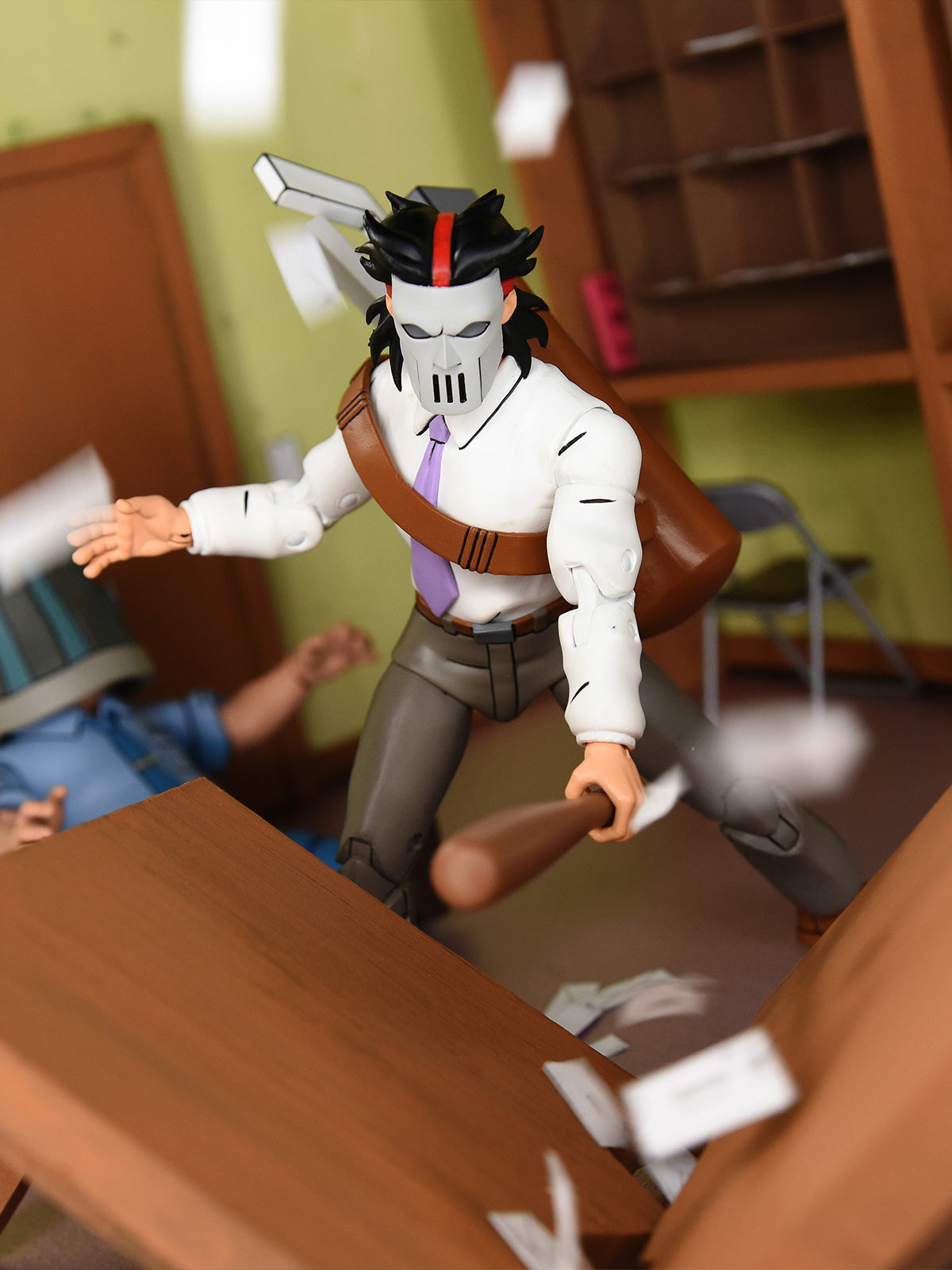 BUY NOW - TMNT BUSINESS SUIT CASEY JONES & SPLIT FOOT SOLDIER - 2 PACK - 7" SCALE ACTION FIGURES | NECA ONLINE AU