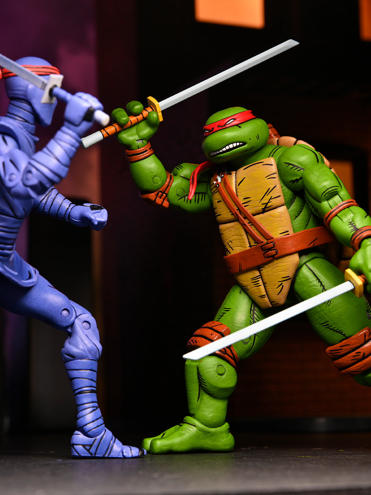 BUY NOW - TMNT MIRAGE COMICS - LEONARDO - 7" SCALE ACTION FIGURE | NECAONLINE AU