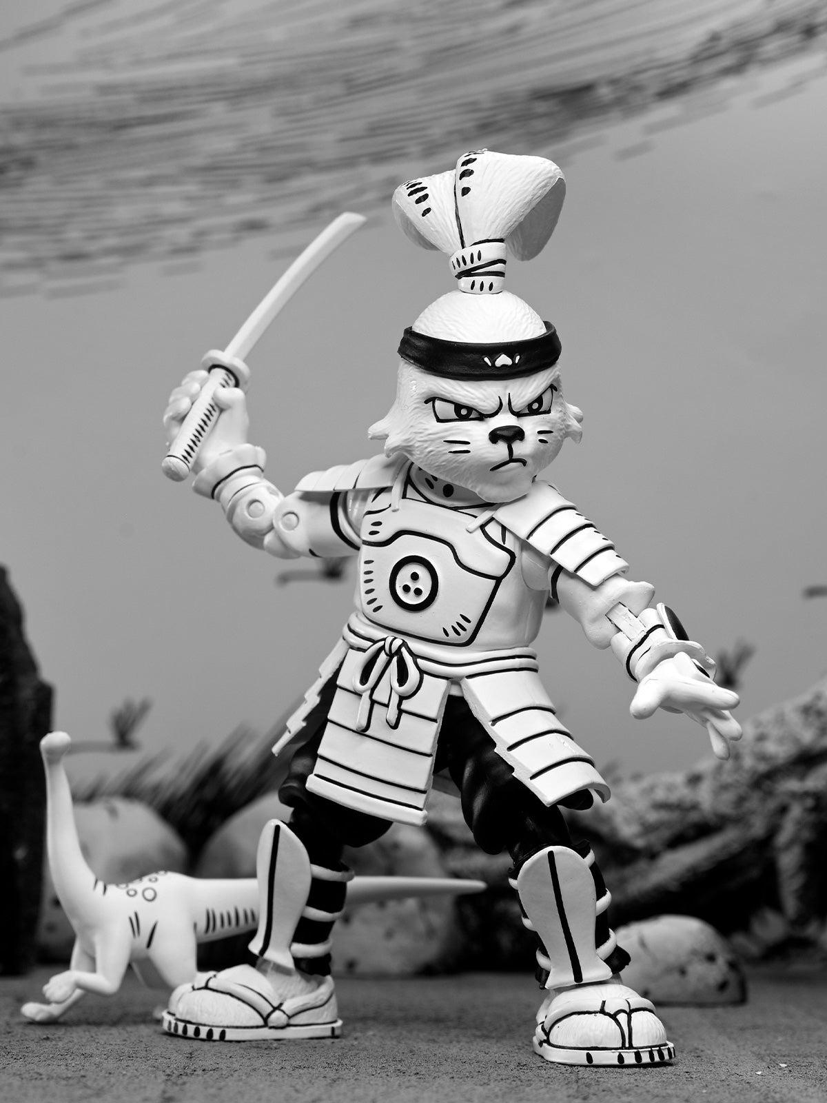 BUY NOW - SAMURAI USAGI YOJIMBO BLACK & WHITE - 7" SCALE ACTION FIGURE | NECAONLINE AU