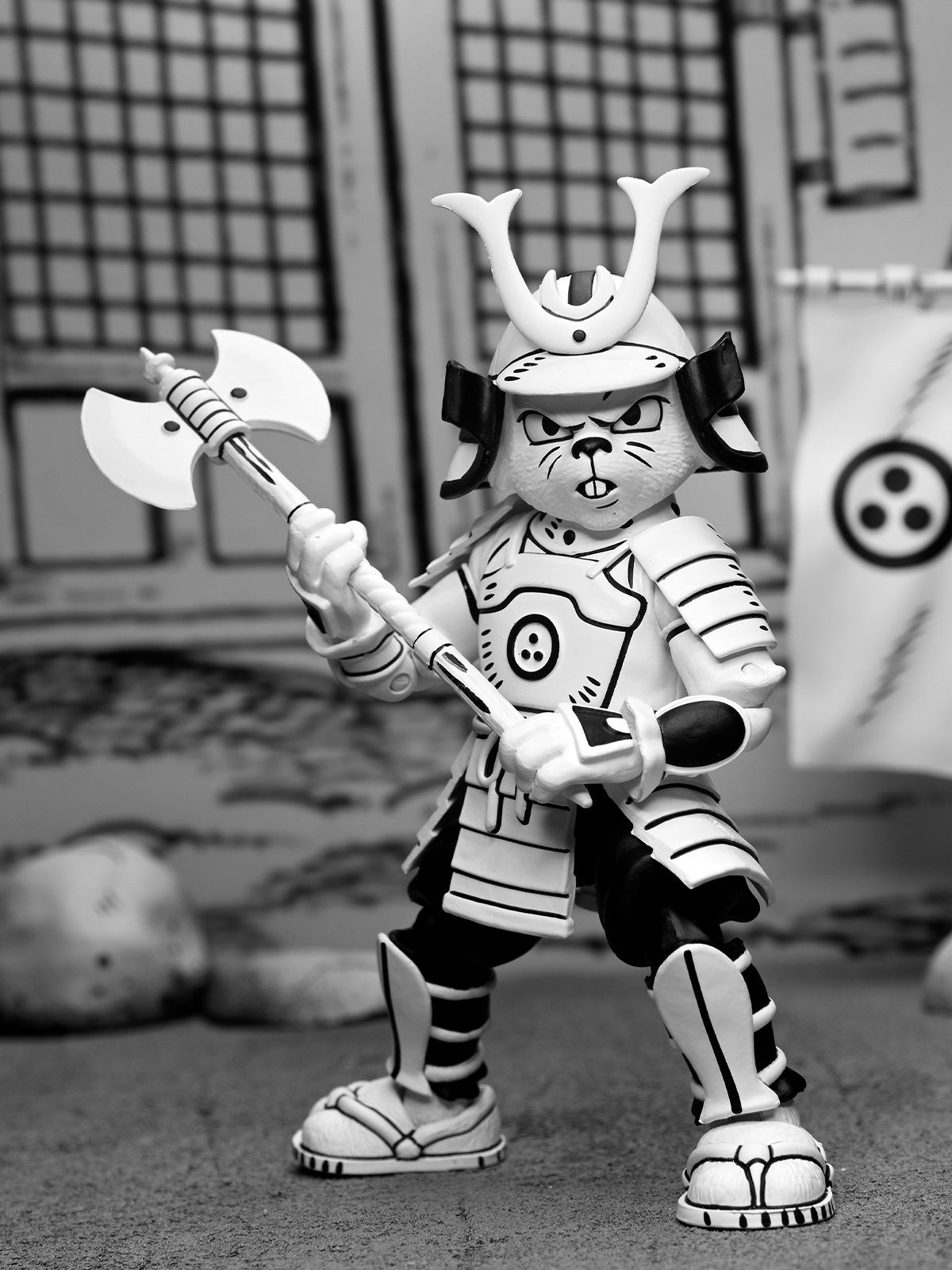 BUY NOW - SAMURAI USAGI YOJIMBO BLACK & WHITE - 7" SCALE ACTION FIGURE | NECAONLINE AU