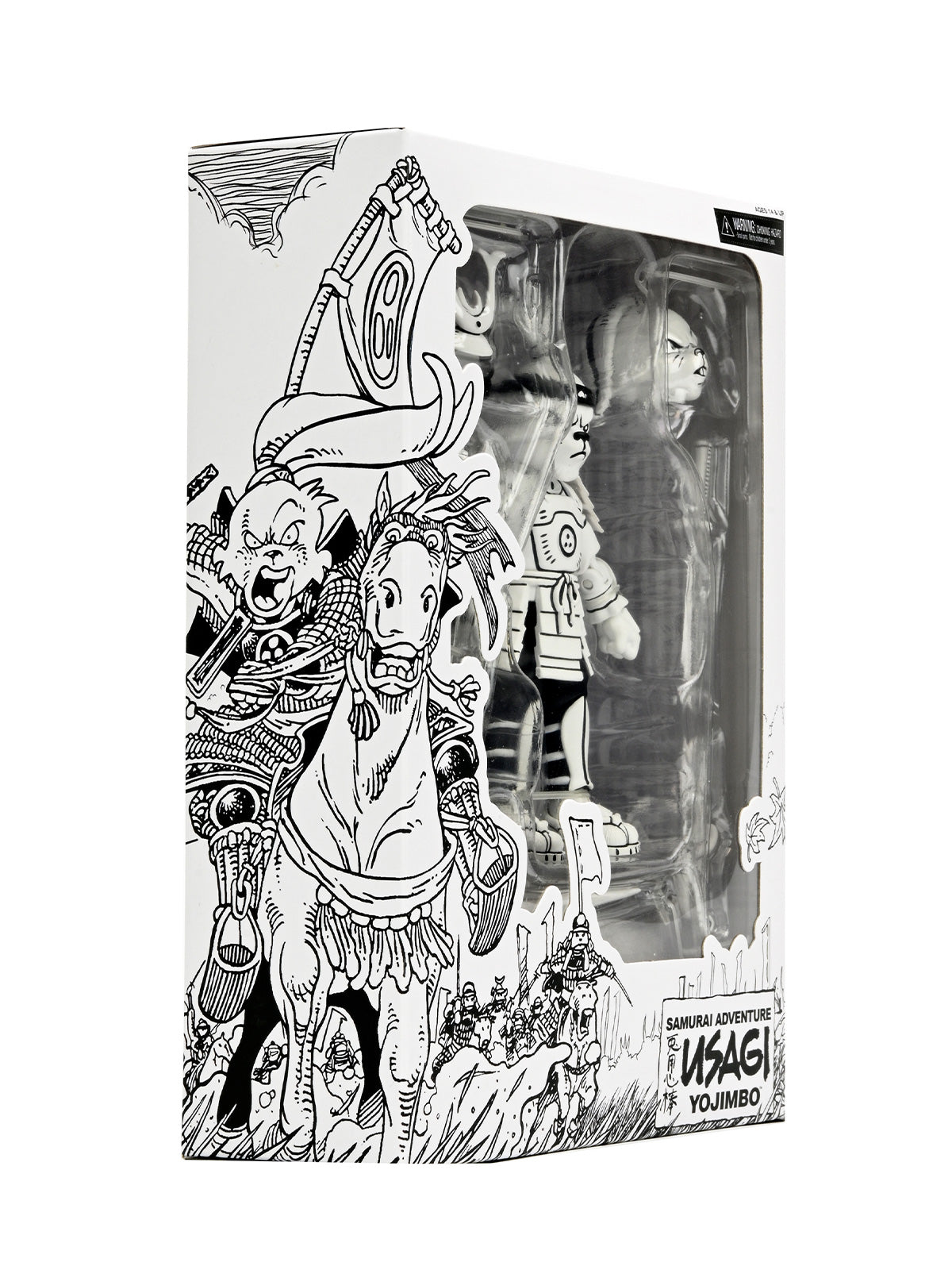 BUY NOW - SAMURAI USAGI YOJIMBO BLACK & WHITE - 7" SCALE ACTION FIGURE | NECAONLINE AU