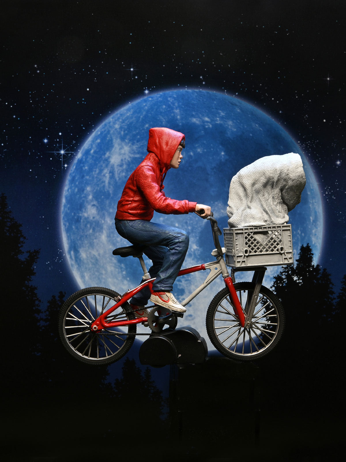 BUY E.T. & ELLIOTT ON BICYCLE - 40TH ANNIVERSARY 7" ACTION FIGURE | NECA ONLINE AU