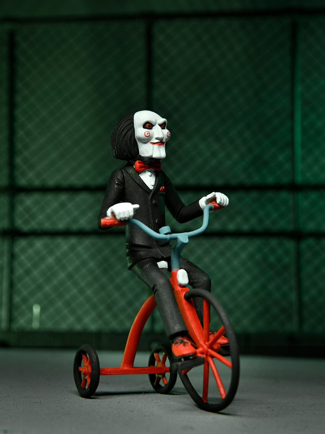 BUY SAW - JIGSAW KILLER & BILLY ON TRICYCLE BOXED SET TOONY TERRORS 6" ACTION FIGURE | NECA ONLINE AU