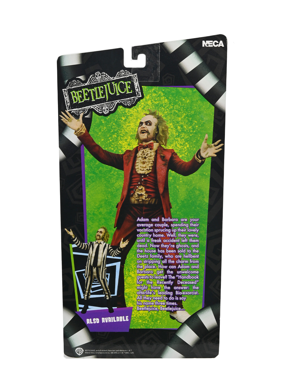 BUY NOW - BEETLEJUICE (1988) - RED TUXEDO BEETLEJUICE - 7" SCALE ACTION FIGURE | NECAONLINE AU