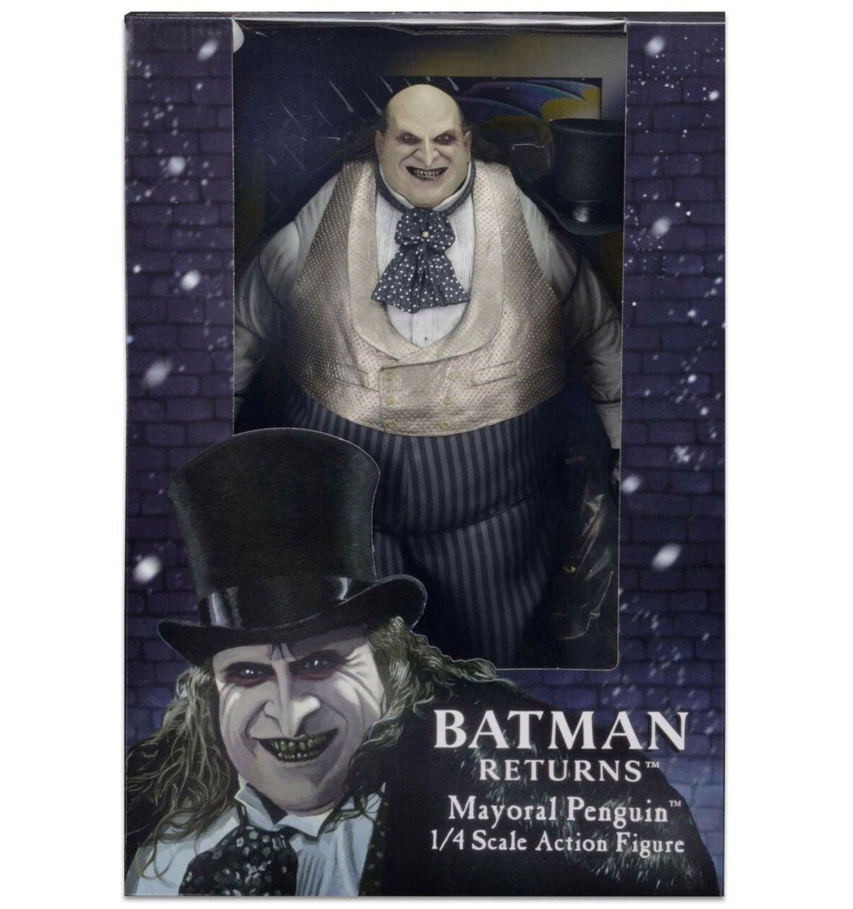 BUY BATMAN MAYORAL PENGUIN (DEVITO) - 1/4TH SCALE ACTION FIGURE | NECA ONLINE AU