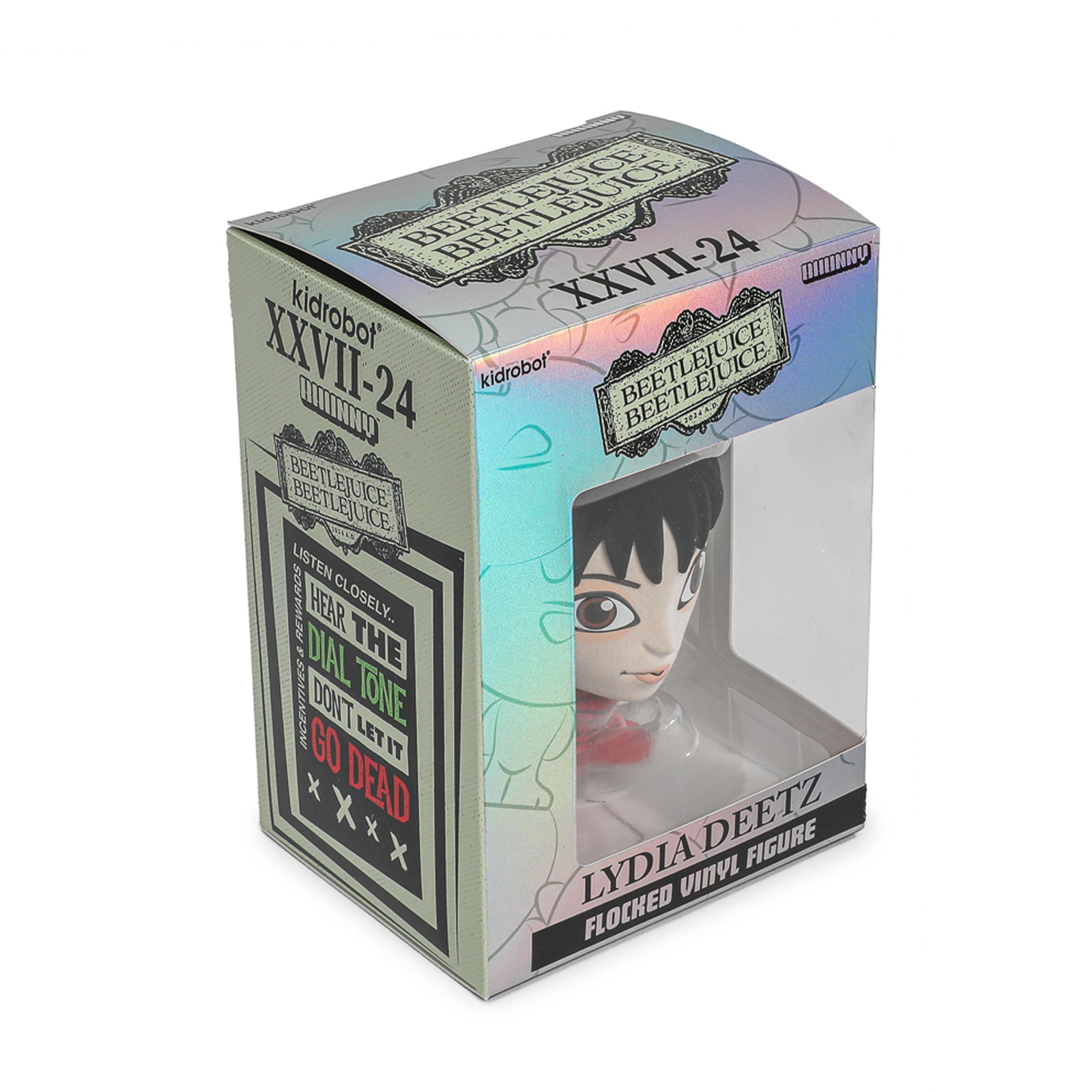 BUY NOW | BEETLEJUICE BEETLEJUICE (2024) LYDIA WEDDING DRESS - BHUNNY FLOCKED - 4" STYLIZED FIGURE | NECAONLINE AU