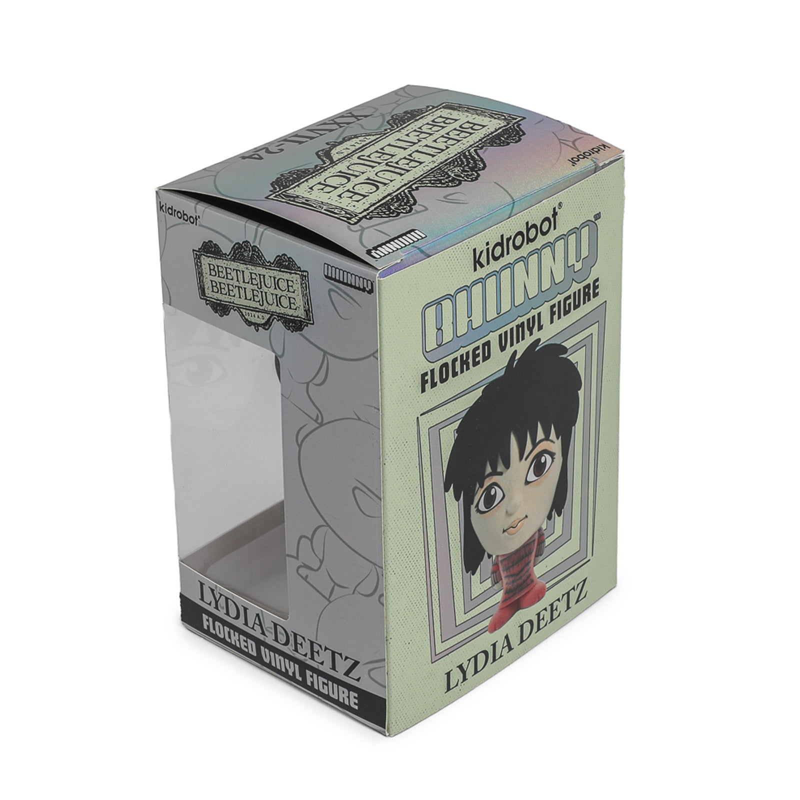 BUY NOW | BEETLEJUICE BEETLEJUICE (2024) LYDIA WEDDING DRESS - BHUNNY FLOCKED - 4" STYLIZED FIGURE | NECAONLINE AU