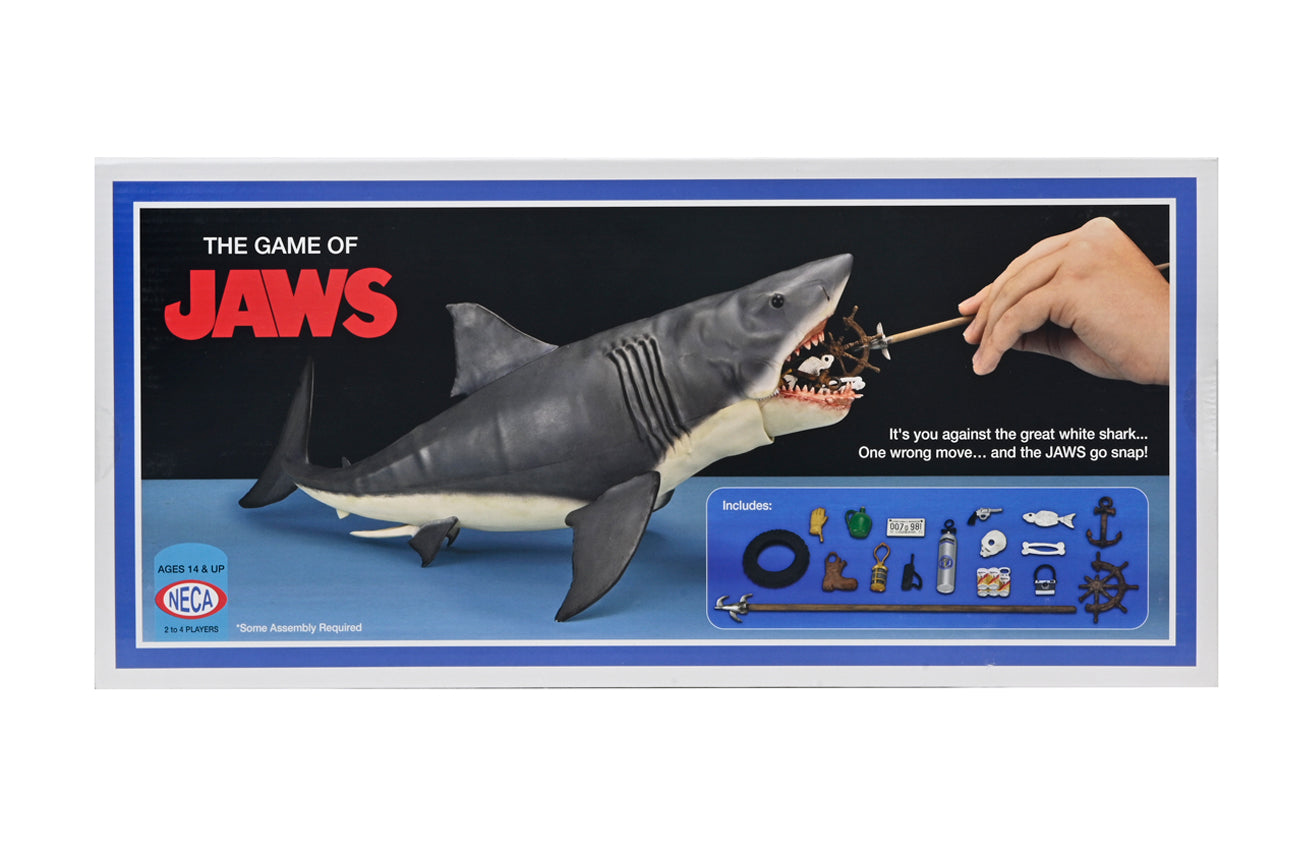 BUY NOW - JAWS 12″ HEAD TO TAIL ACTION FIGURE “THE GAME OF JAWS” 50TH ANNIVERSARY |NECAONLINE.COM.AU