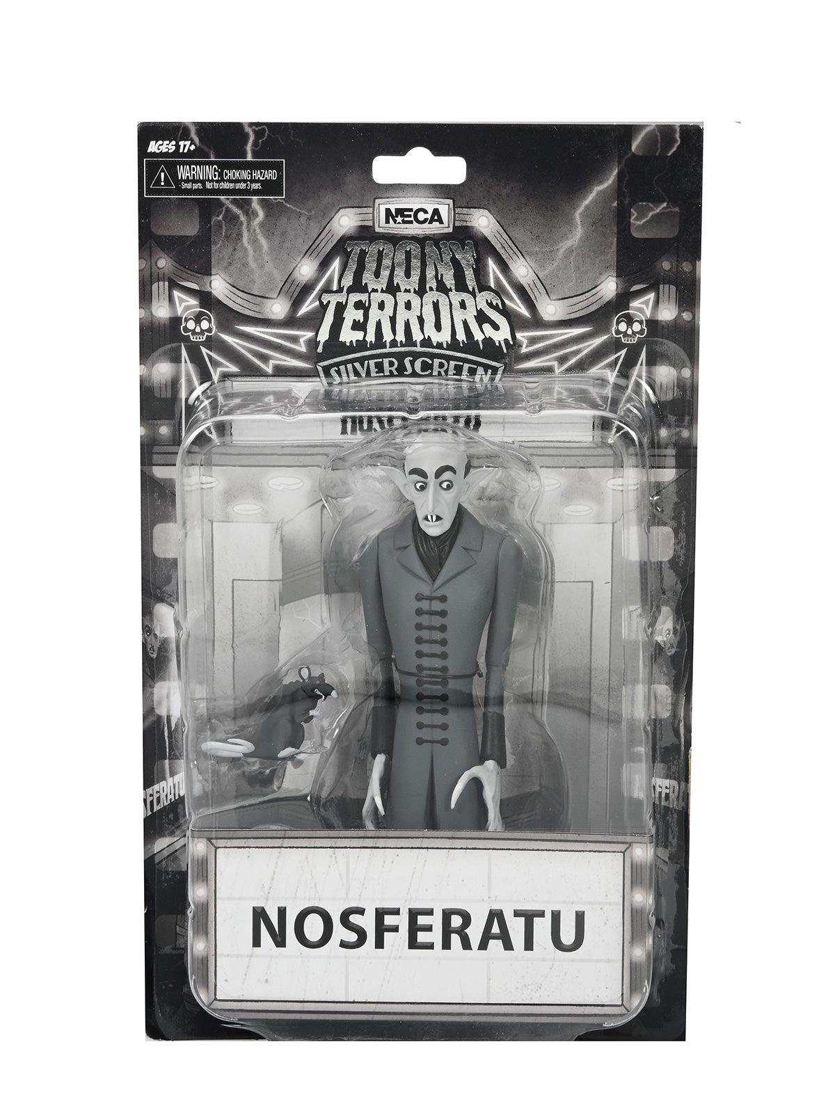 NOSFERATU - TOONY TERRORS COUNT ORLOK SILVER SCREEN EDITION - 6" SCALE ACTION FIGURE