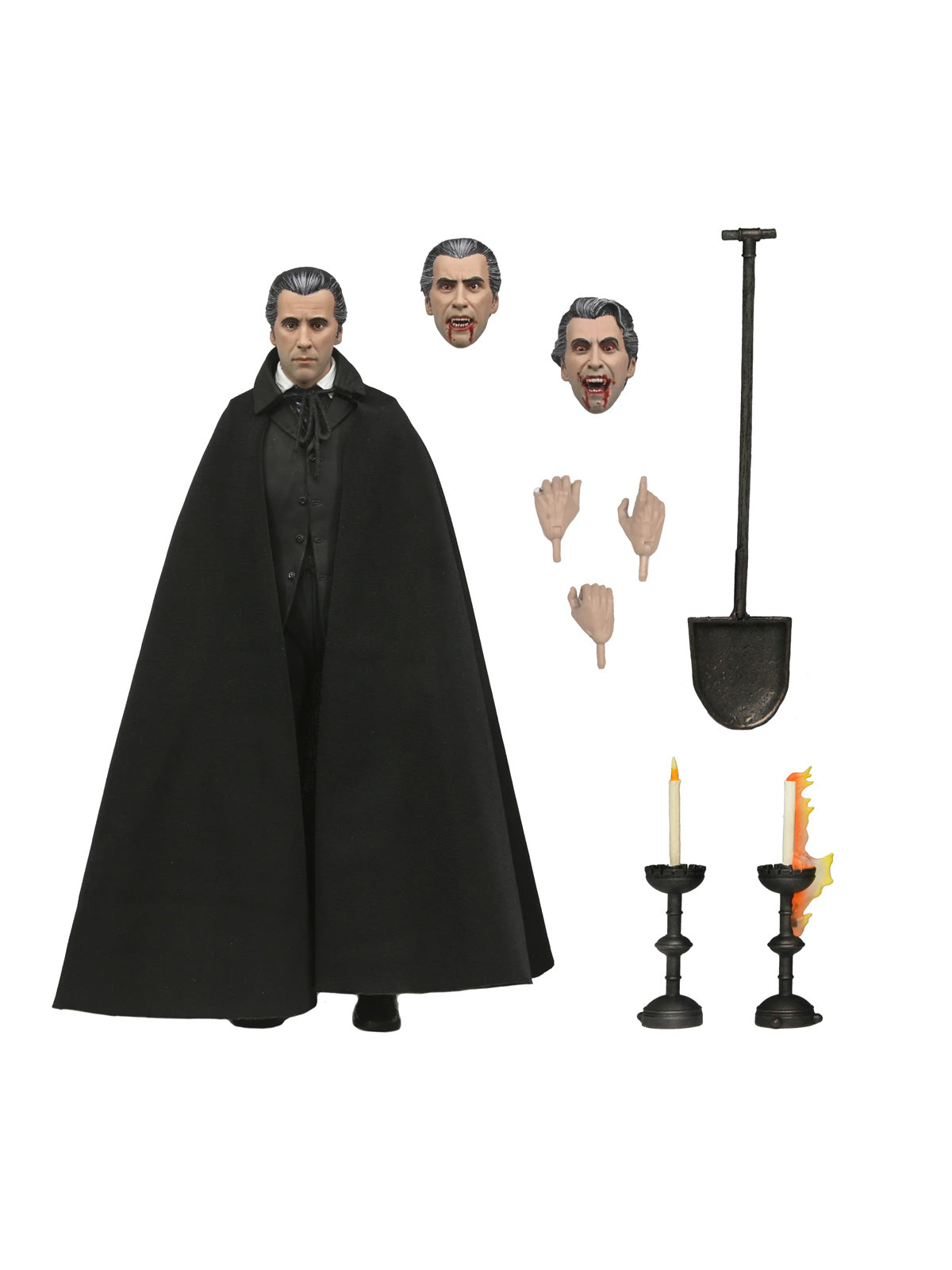 DRACULA - HAMMER FILMS: HORROR OF DRACULA (1958) ULTIMATE COUNT DRACULA - 7" SCALE ACTION FIGURE