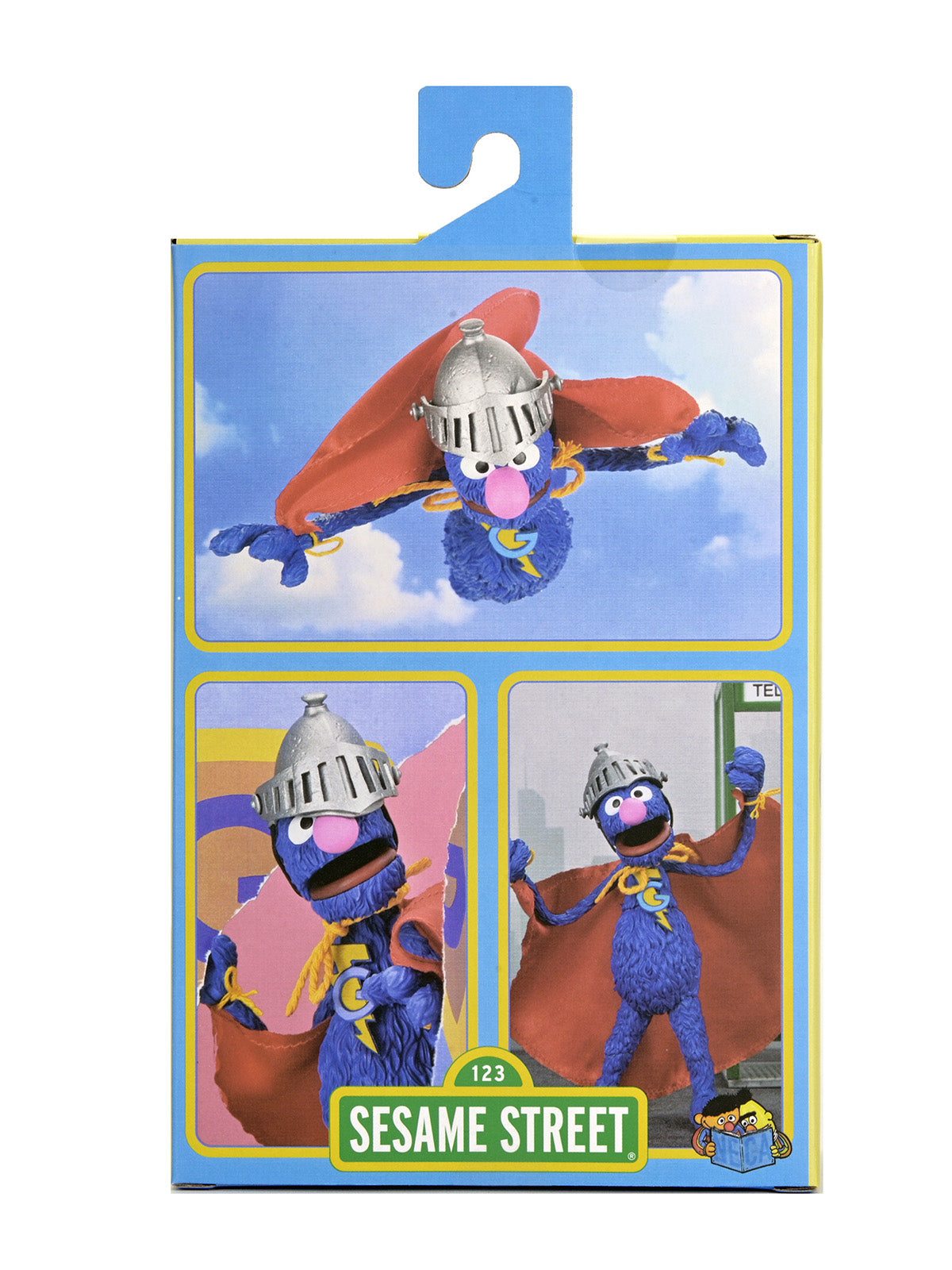 BUY NOW - SESAME STREET – ULTIMATE SUPER GROVER – 7″ SCALE ACTION FIGURE | NECAONLINE.COM.AU
