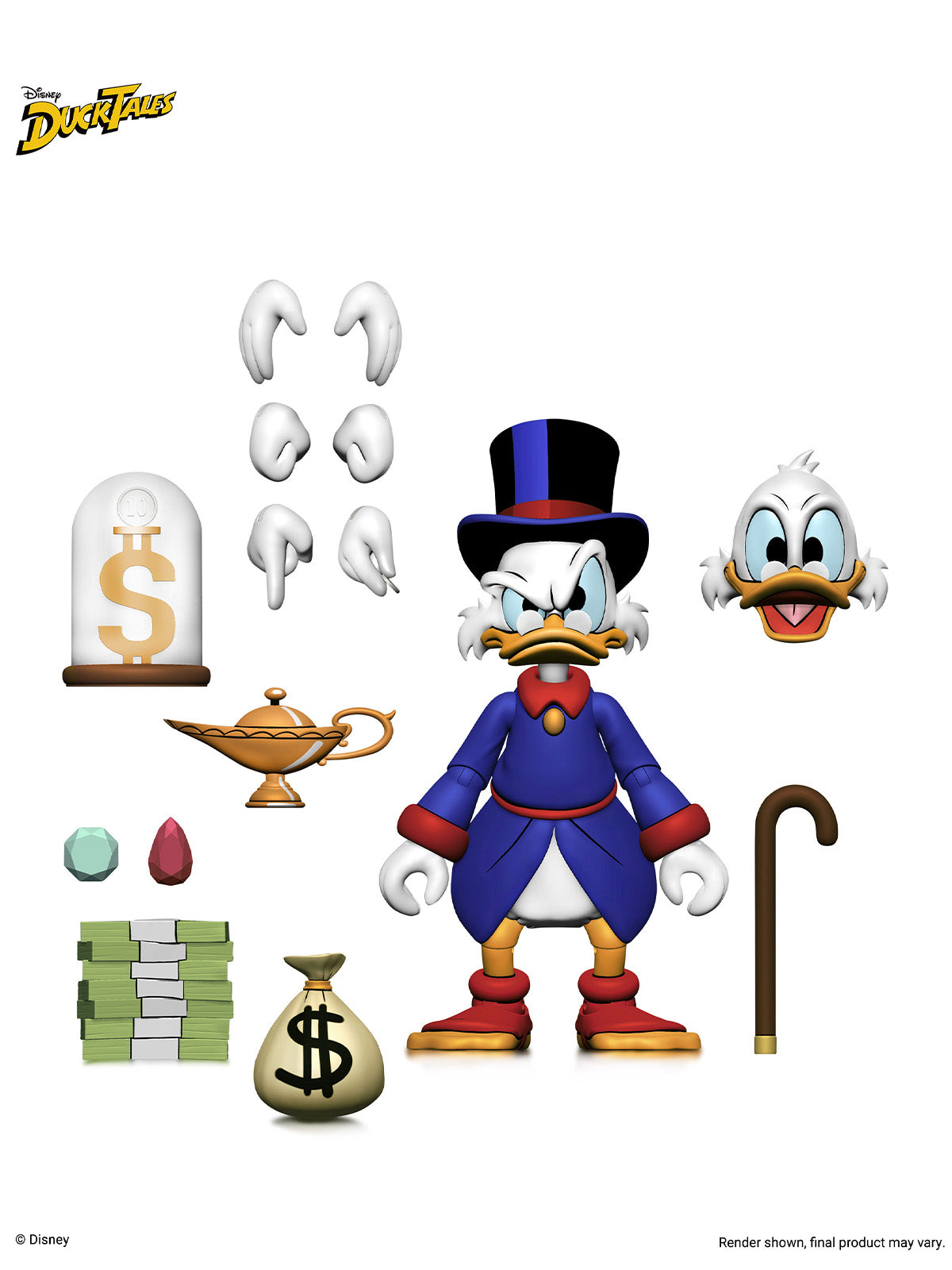 BUY NOW - DUCKTALES ULTIMATE SCROOGE MCDUCK – 7″ SCALE ACTION FIGURE | NECAONLINE.COM.AU