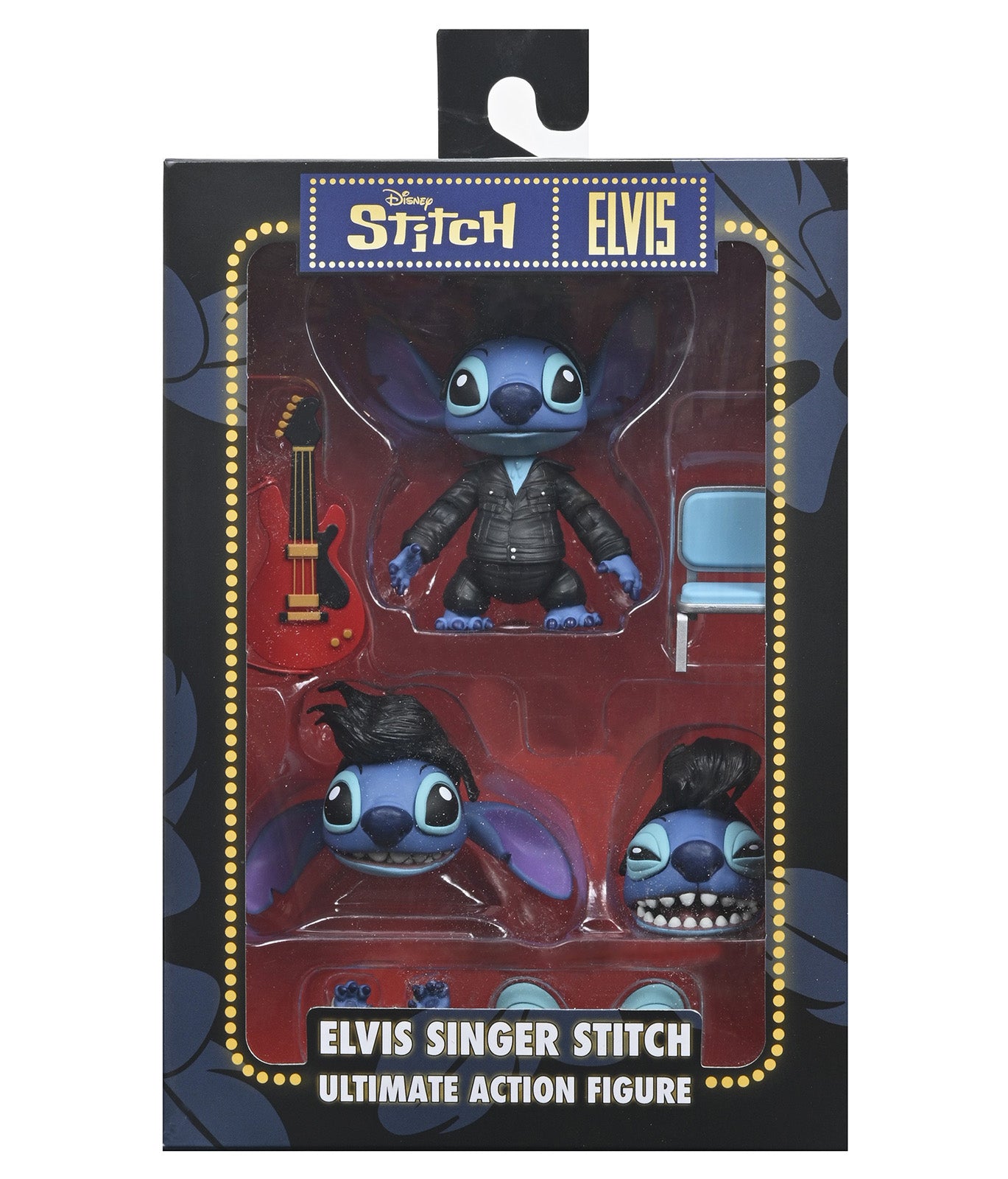 BUY NOW - DISNEY LILO & STITCH - ULTIMATE SINGER ELVIS STITCH 7" SCALE ACTION FIGURE | NECAONLINE.COM.AU